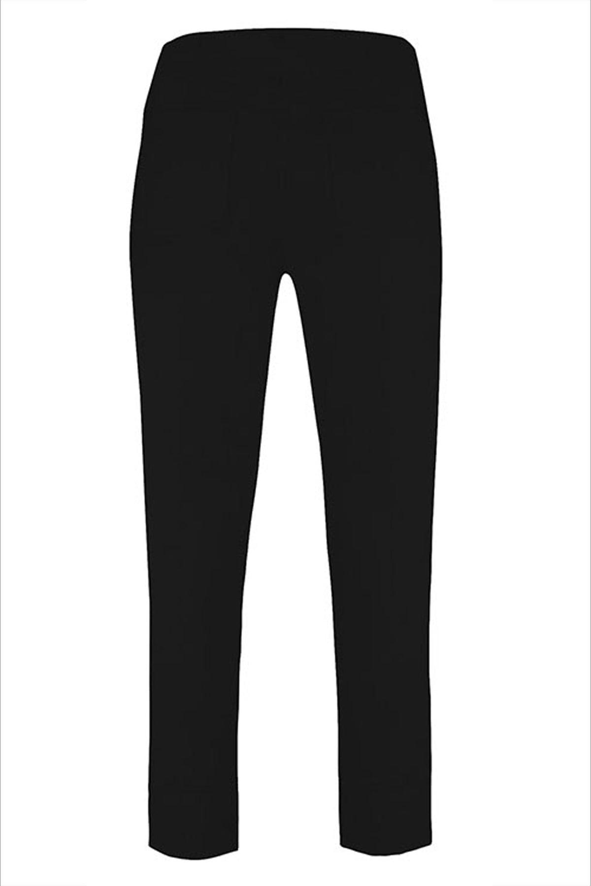 Robell Bella 09 Fleece Lined Trousers Black 51568-54025-90