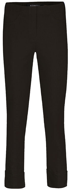 Robell Bella 09 Trousers Dark Brown 51568-5499-39