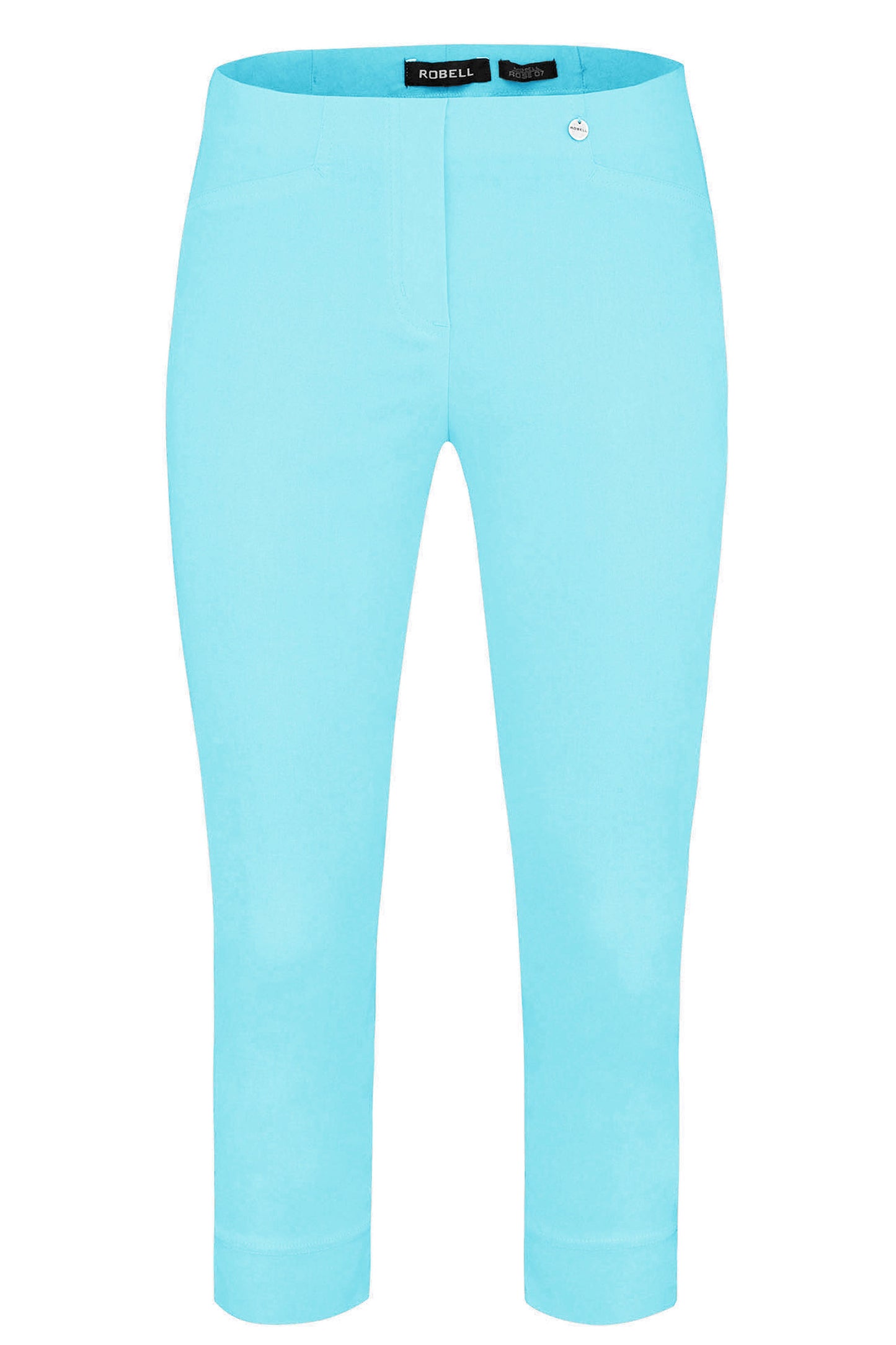 Robell Rose 07 Knee Length Trousers Pacific Turquoise 51636-5499-750