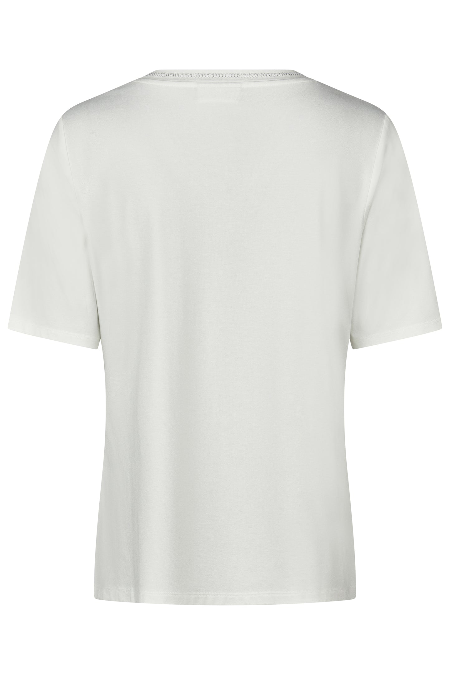 Barbara Lebek Script Print Top Off-White 56640062-120