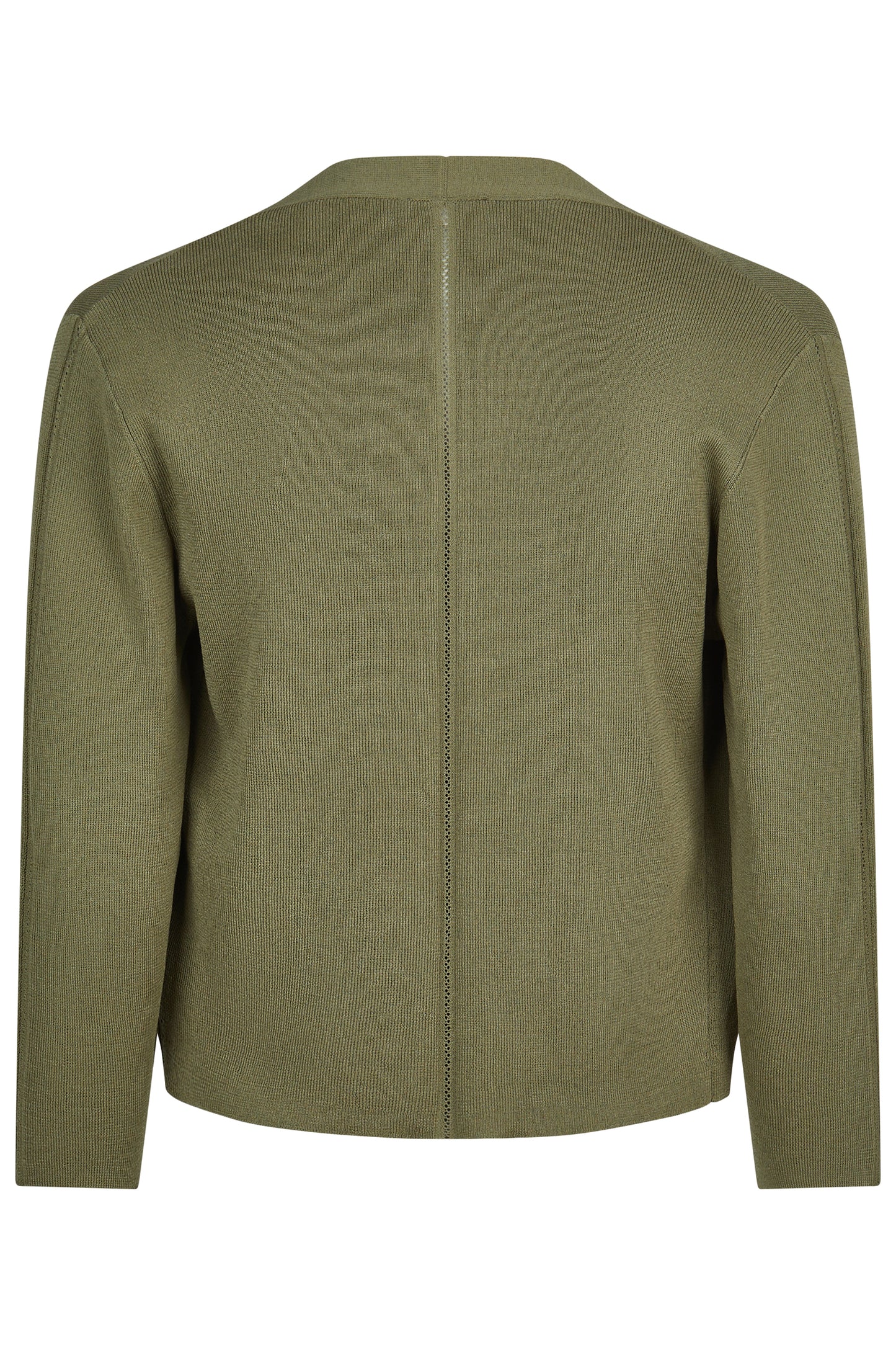 Barbara Lebek Open Front Cardigan Khaki 65210062-651
