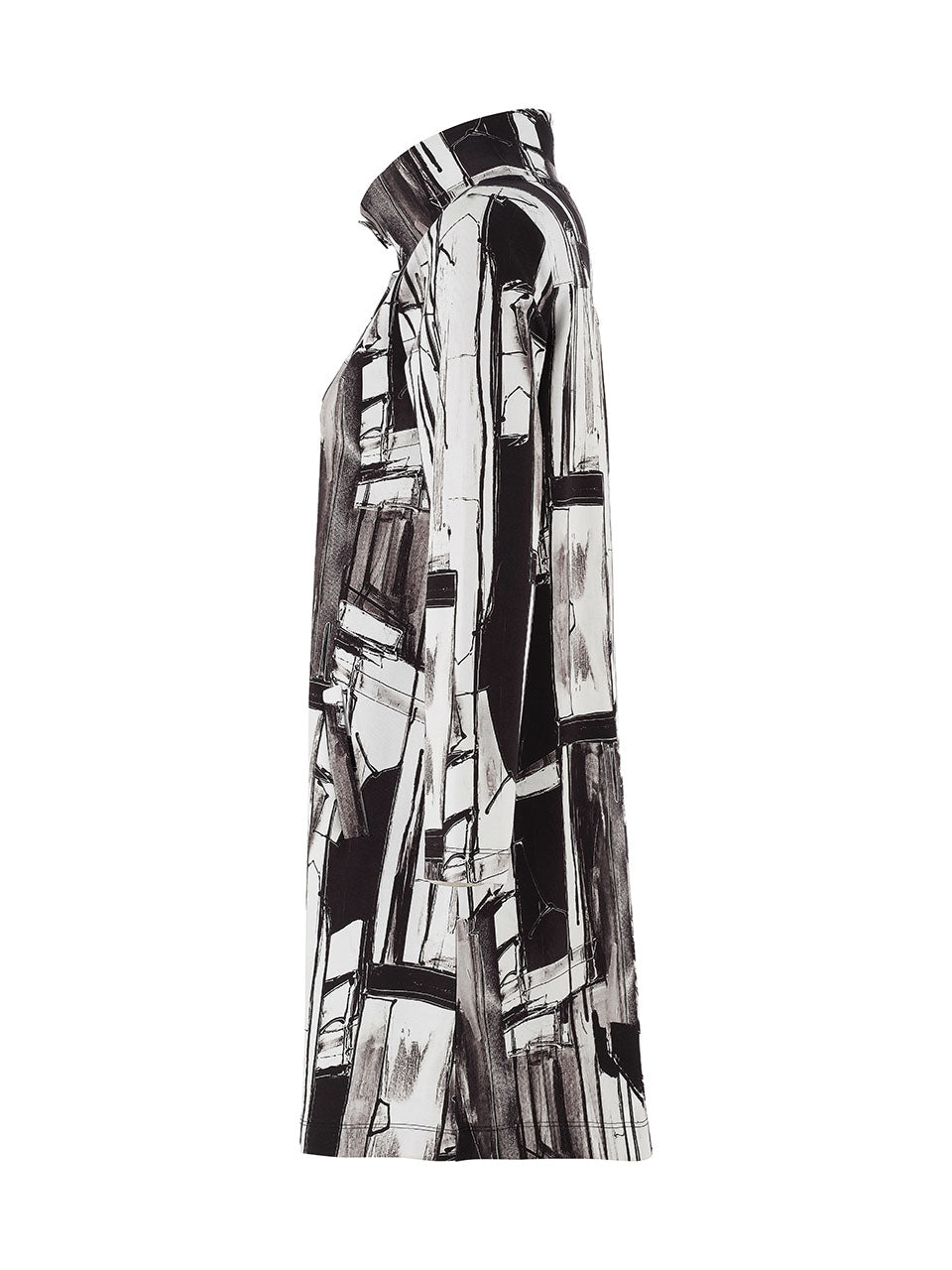 Dolcezza Printed Knit Jacket Black/White 75636
