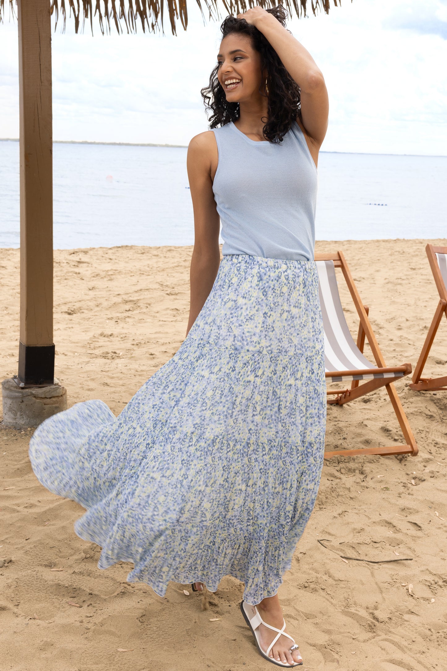 Alison Sheri Fine Knit Set Blue A47225/A47226