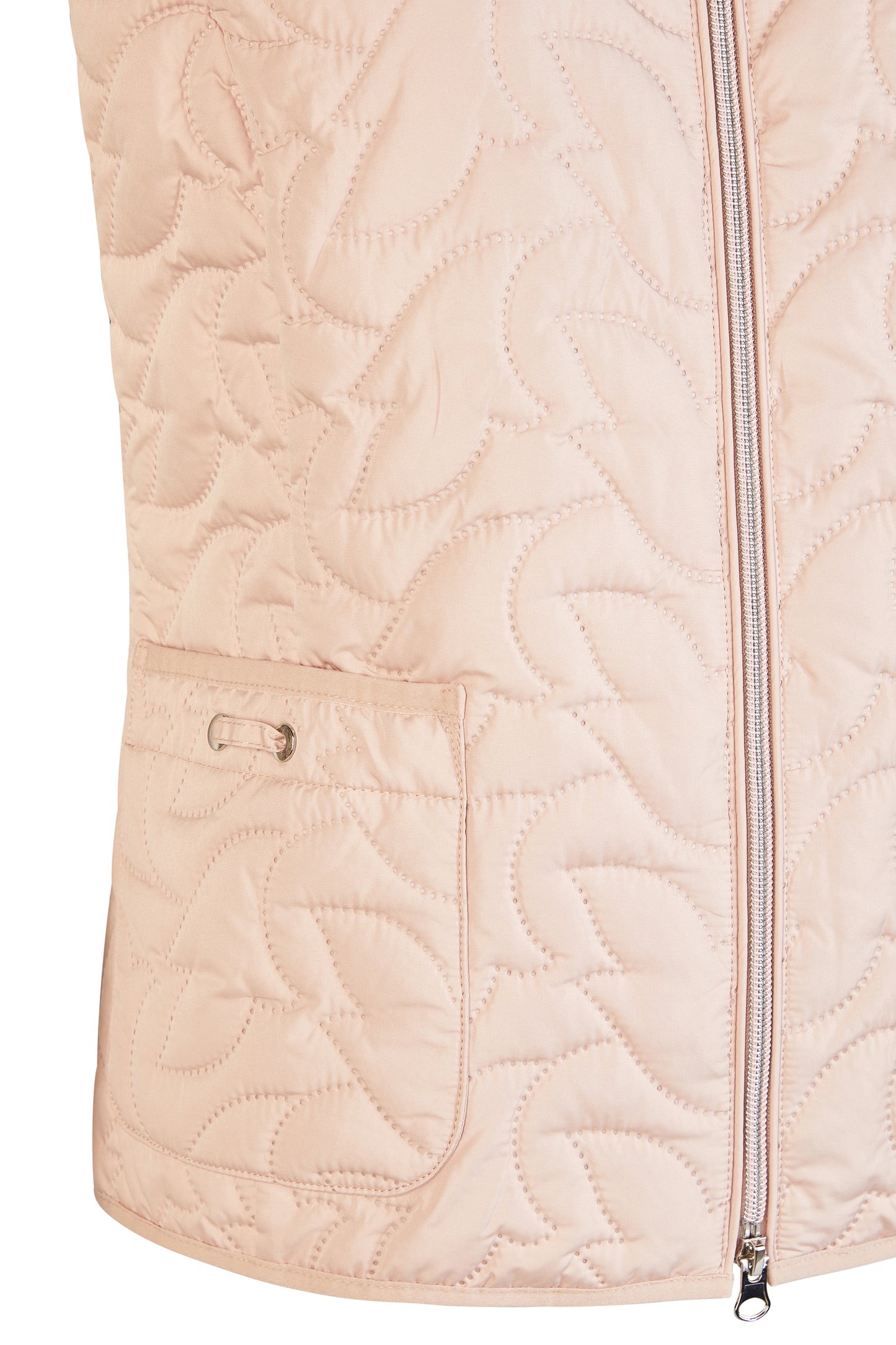 Barbara Lebek Quilted Gilet Rose 50740062-406