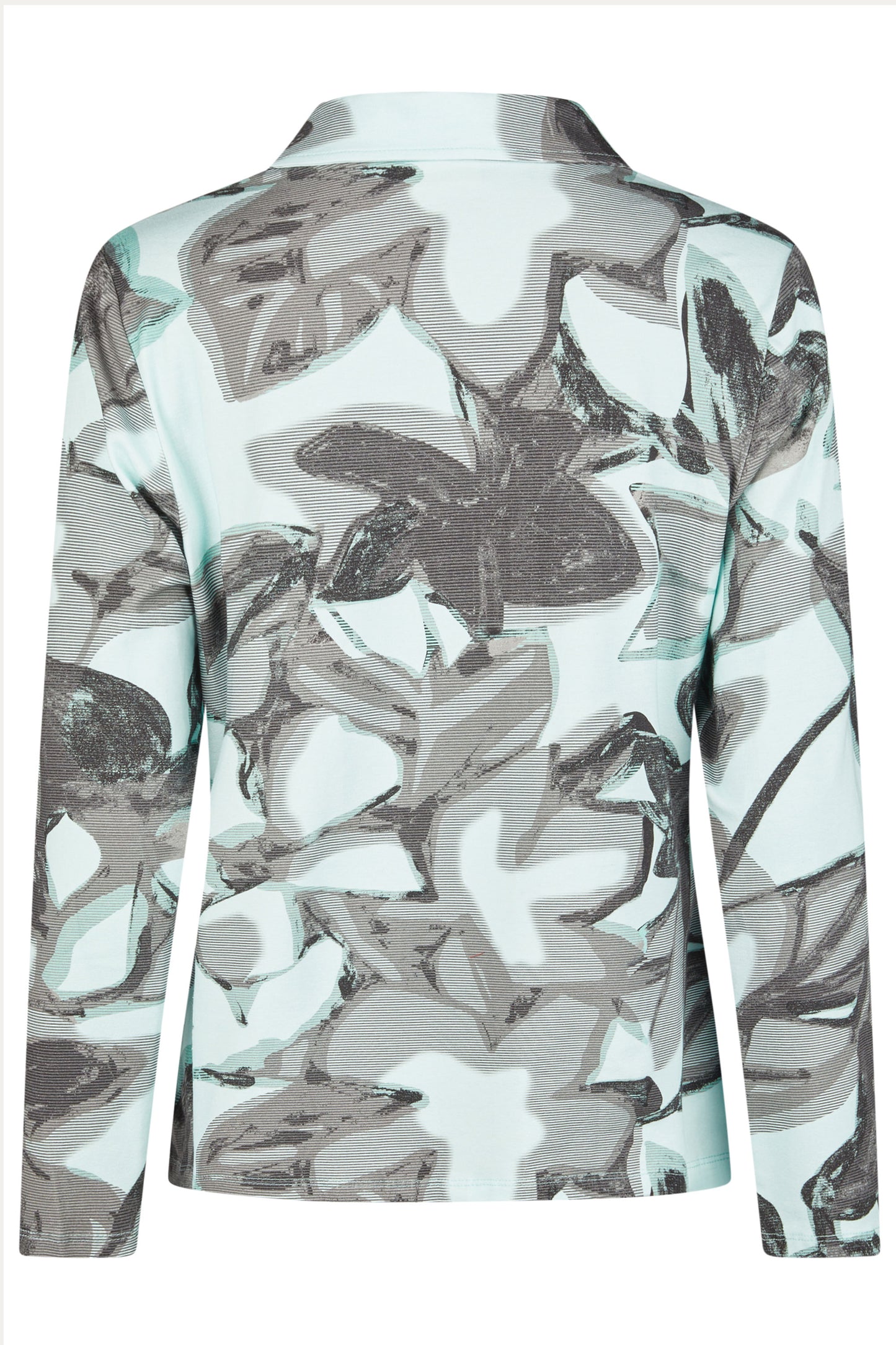Barbara Lebek Abstract Print Blouse Mint 36200052-727