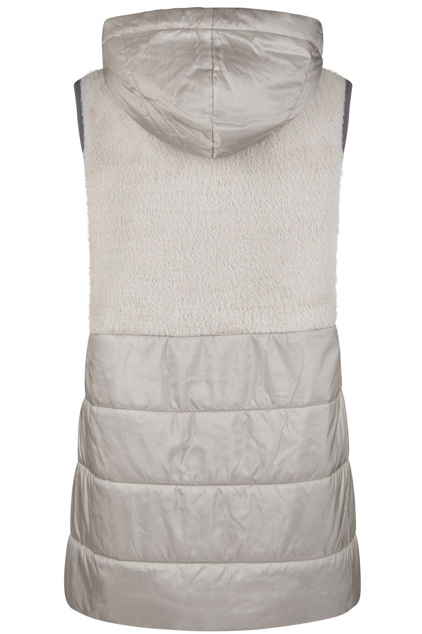 Barbara Lebek Contrasting Gilet - Steel - 36040052-923