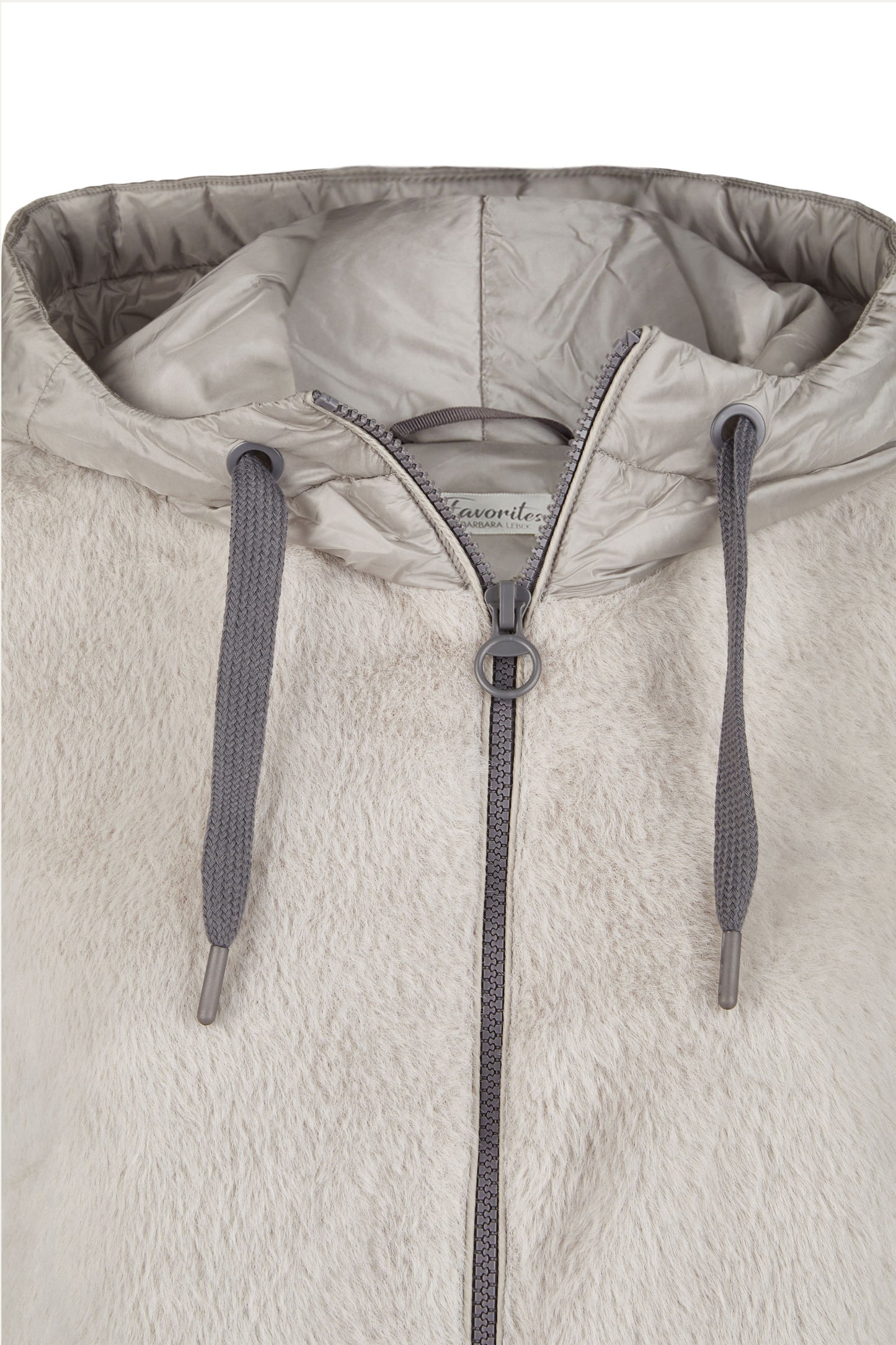 Barbara Lebek Contrasting Gilet - Steel - 36040052-923