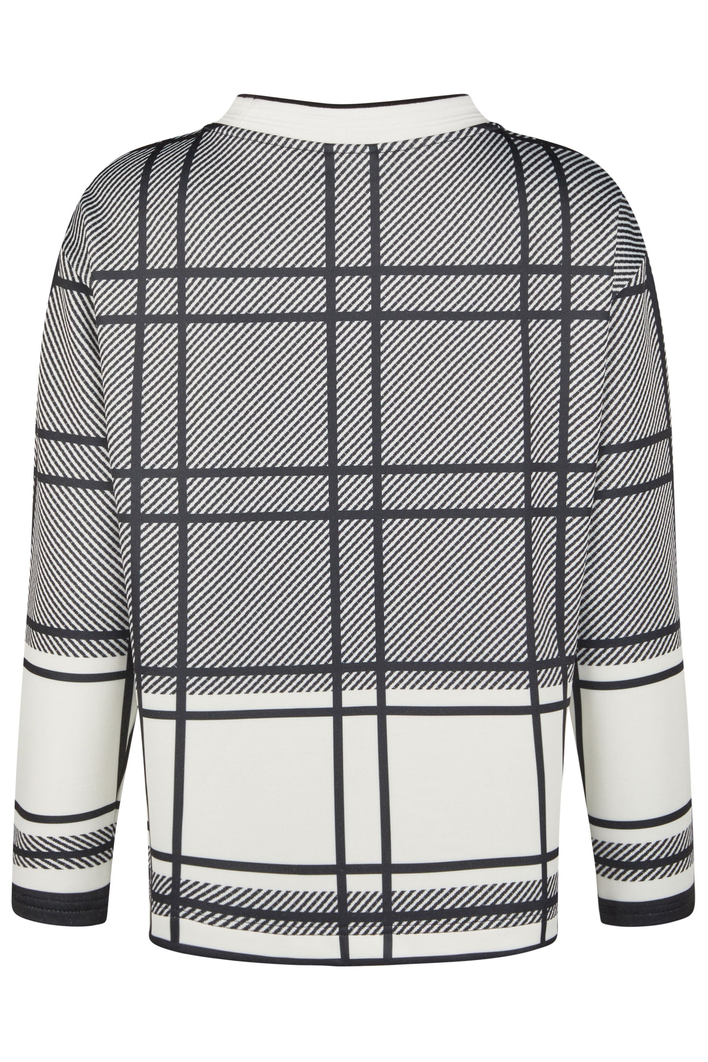 Barbara Lebek Checked Sweater - Off-White - 35590052-120