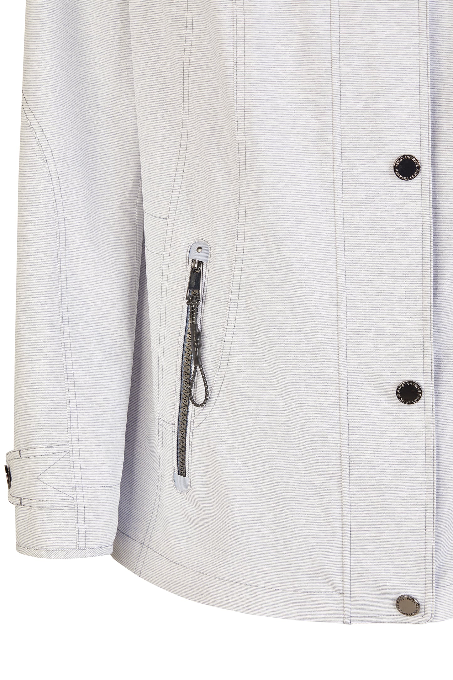 Barbara Lebek Hooded Jacket Denim 50350062-503