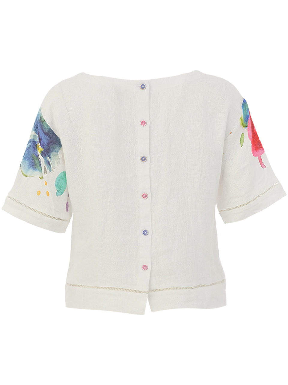 Dolcezza "Spring Delight by Majella LeBlanc" Linen Top 26700