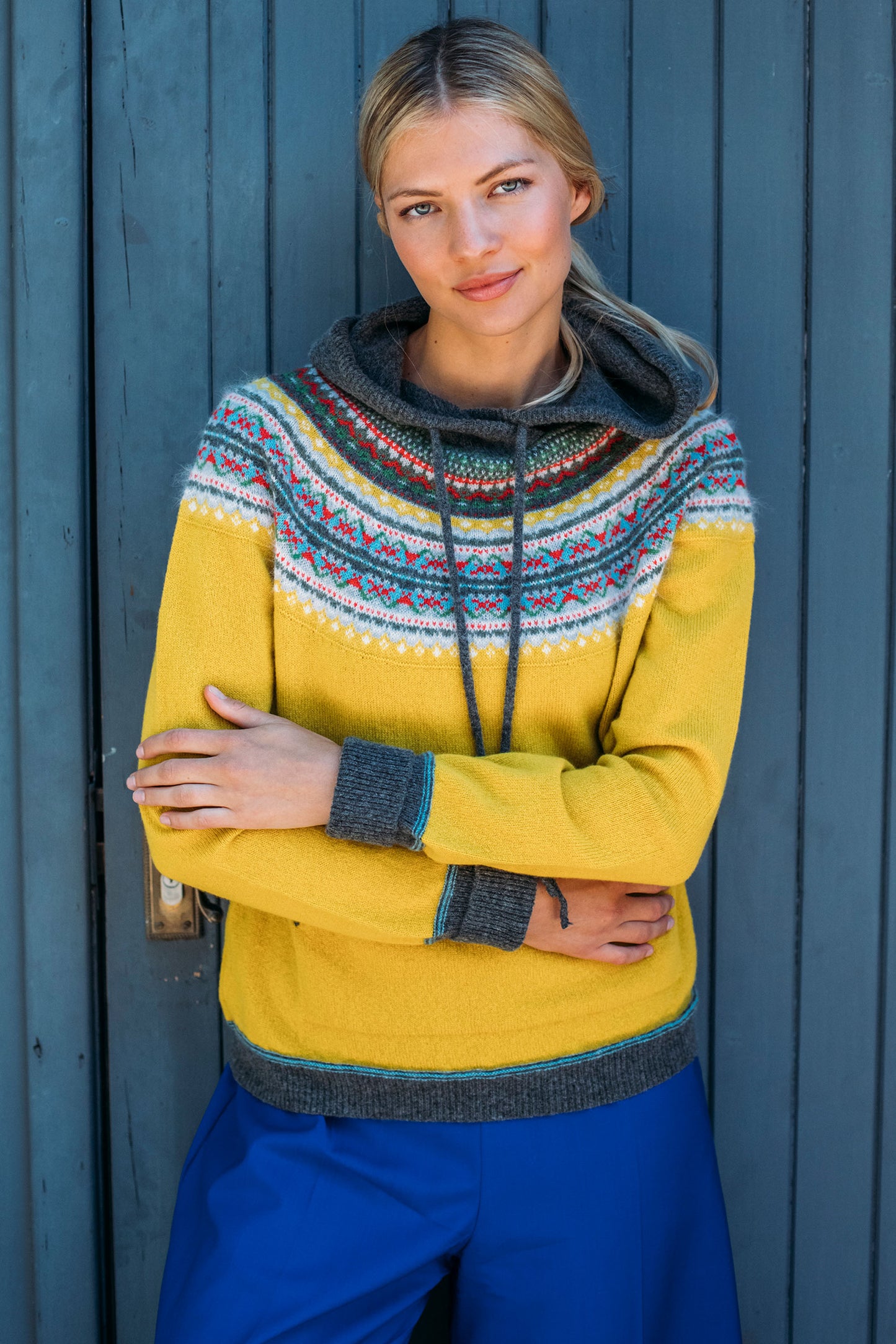 ERIBE Alpine Hooded Sweater Piccalilli P4255
