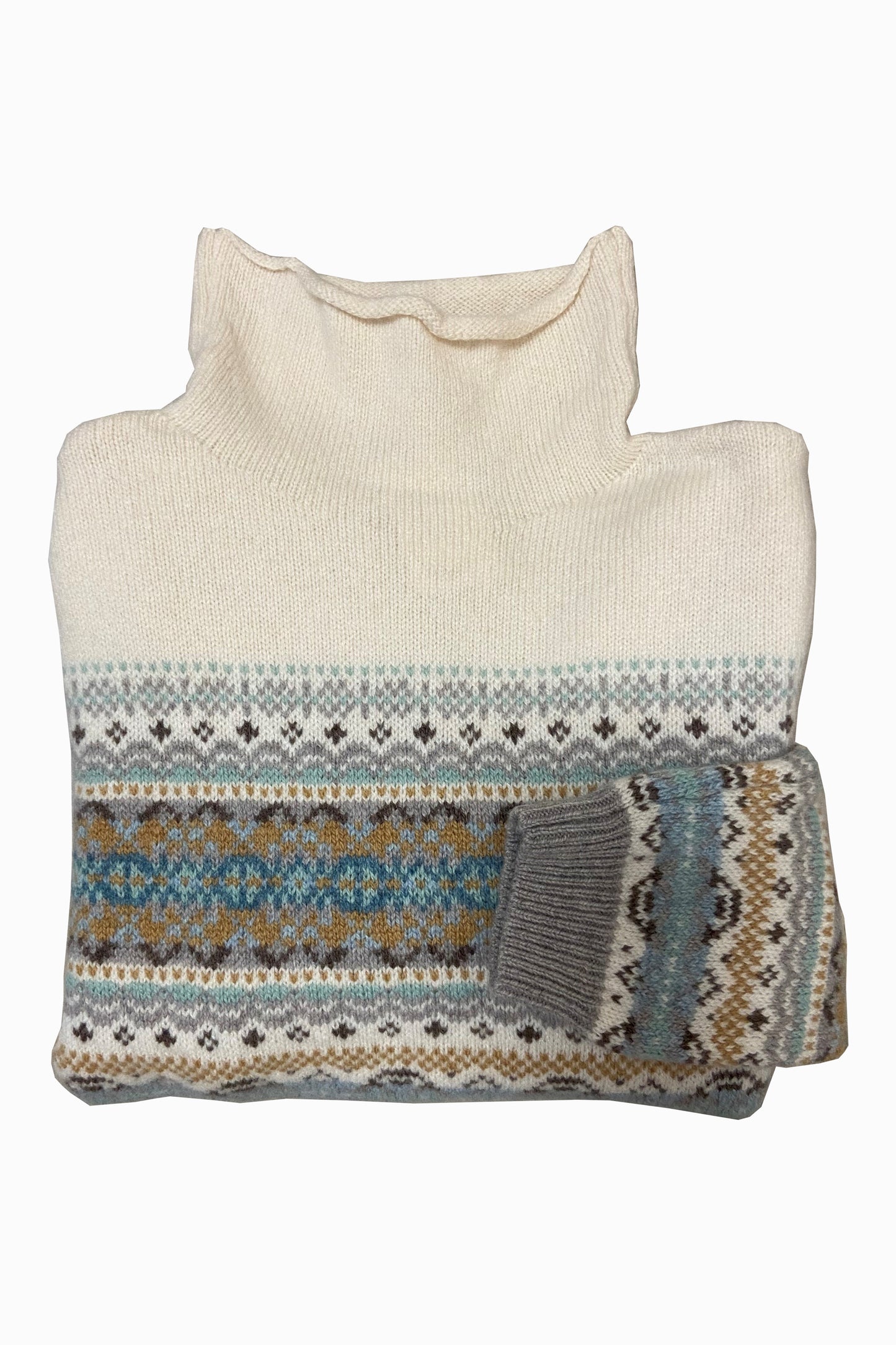 ERIBE Kinross High Neck Sweater Campion P4297
