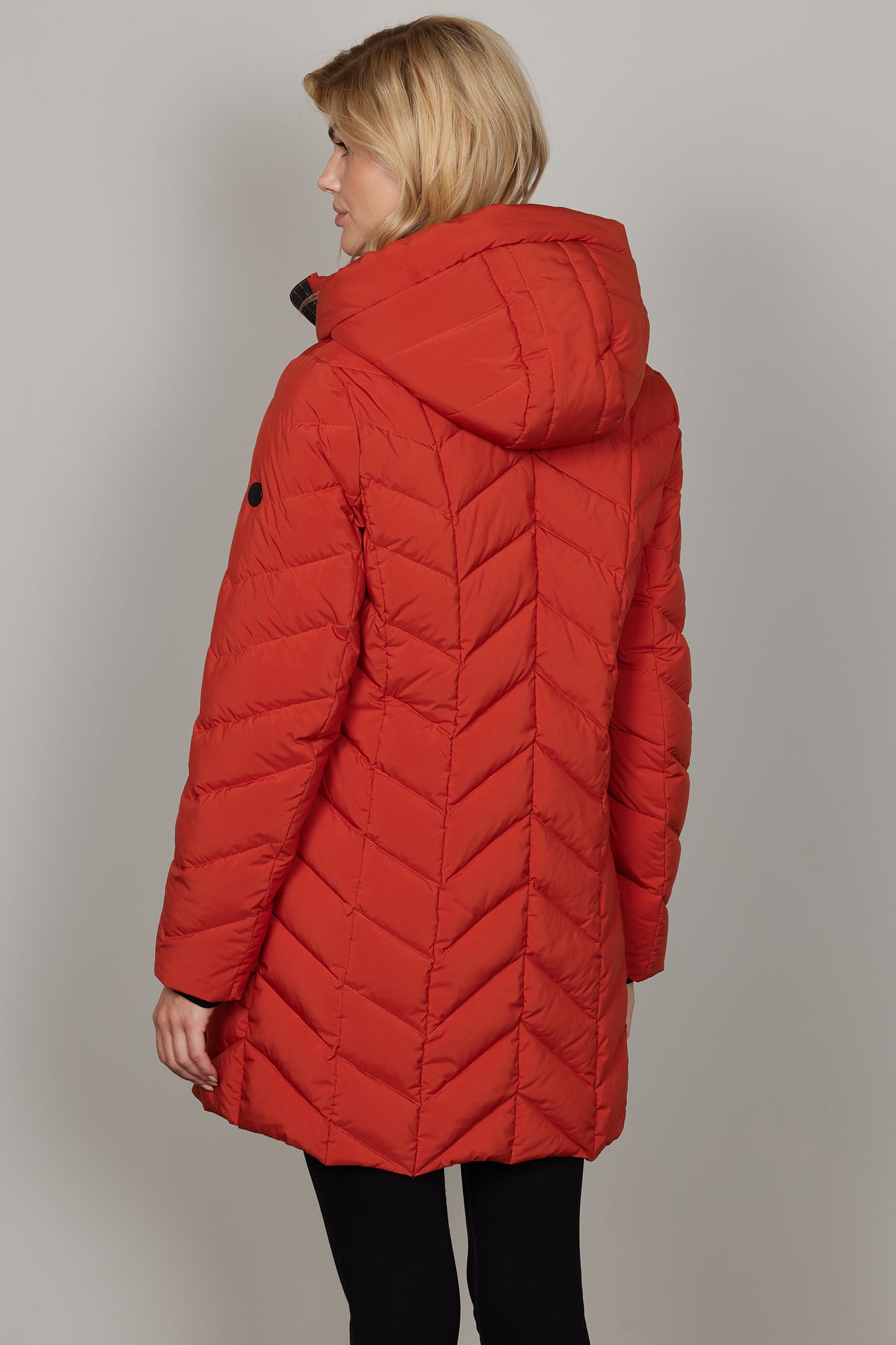 Junge Longline My Coat Brick Red 0225-2037-52-39