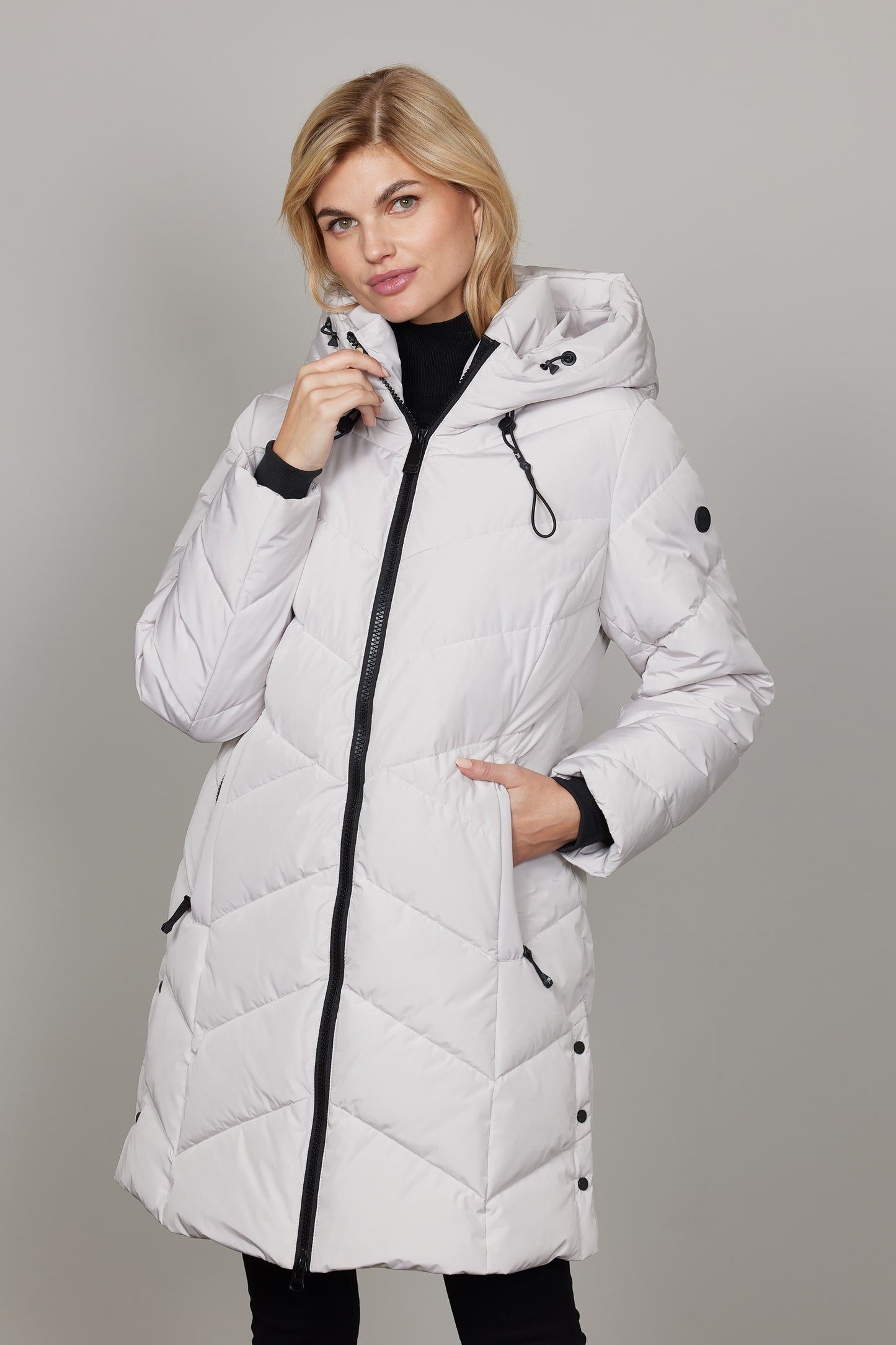 Junge Waterproof Sorona Insulation Maya Coat Winter White 0225-2075-80-10