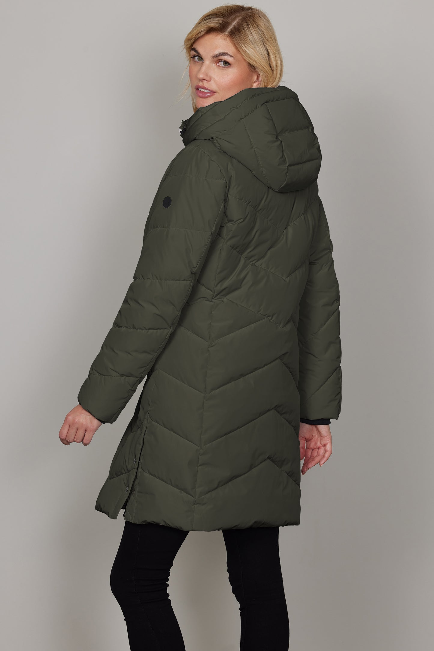 Junge Waterproof Sorona Insulation Maya Coat Dark Green 0225-2075-80-48