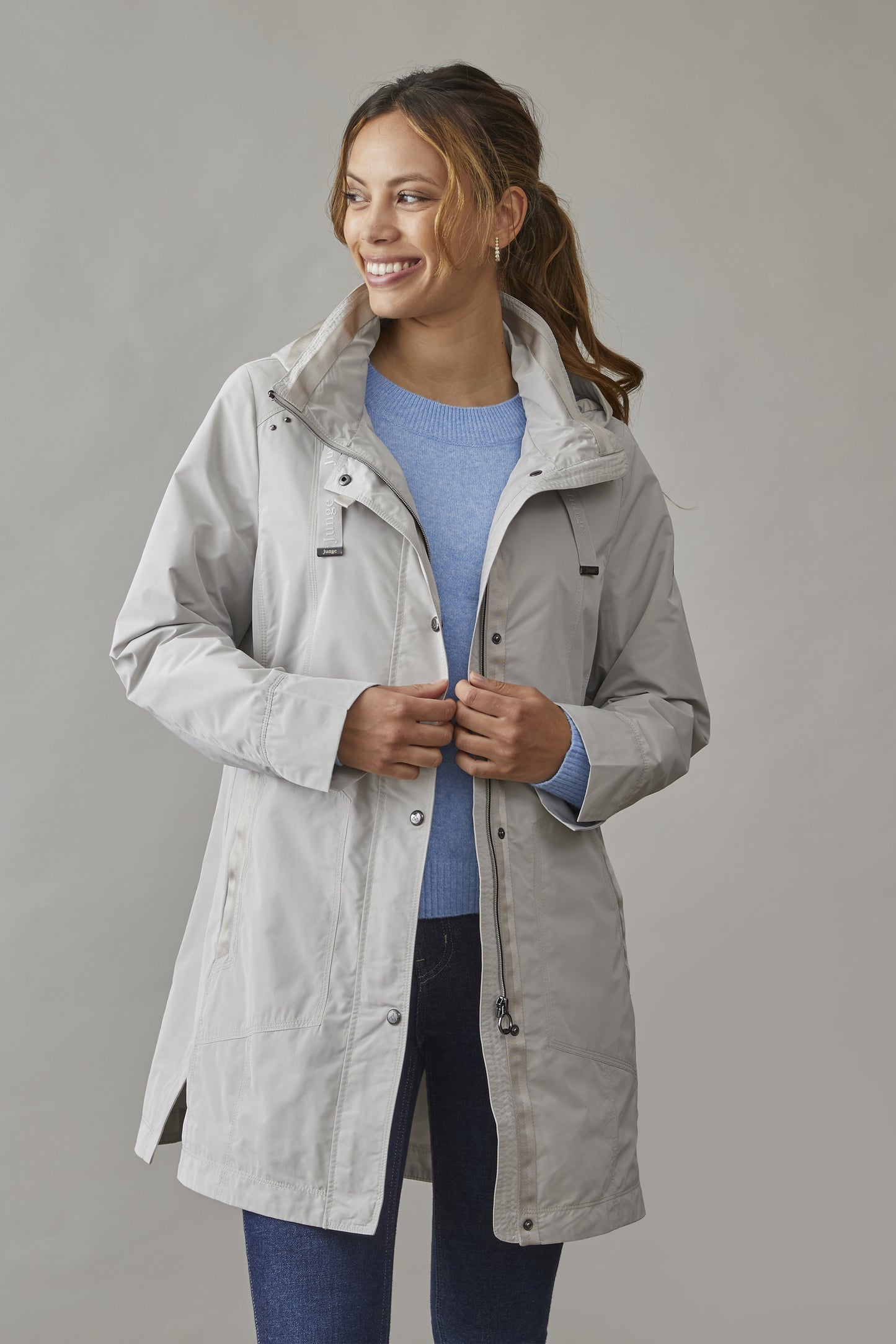 Junge Linette Quilted Jacket Off White 0125-2866-80-11
