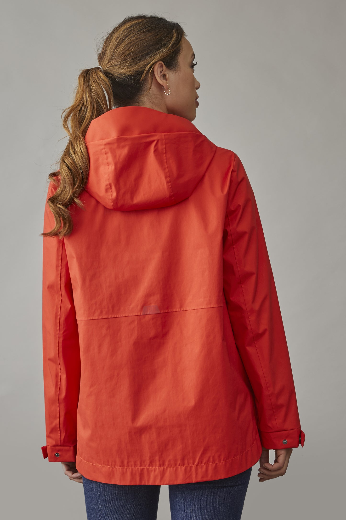 Junge Liselotte Waterproof Hooded Jacket Tabasco 0125-2894-88-39