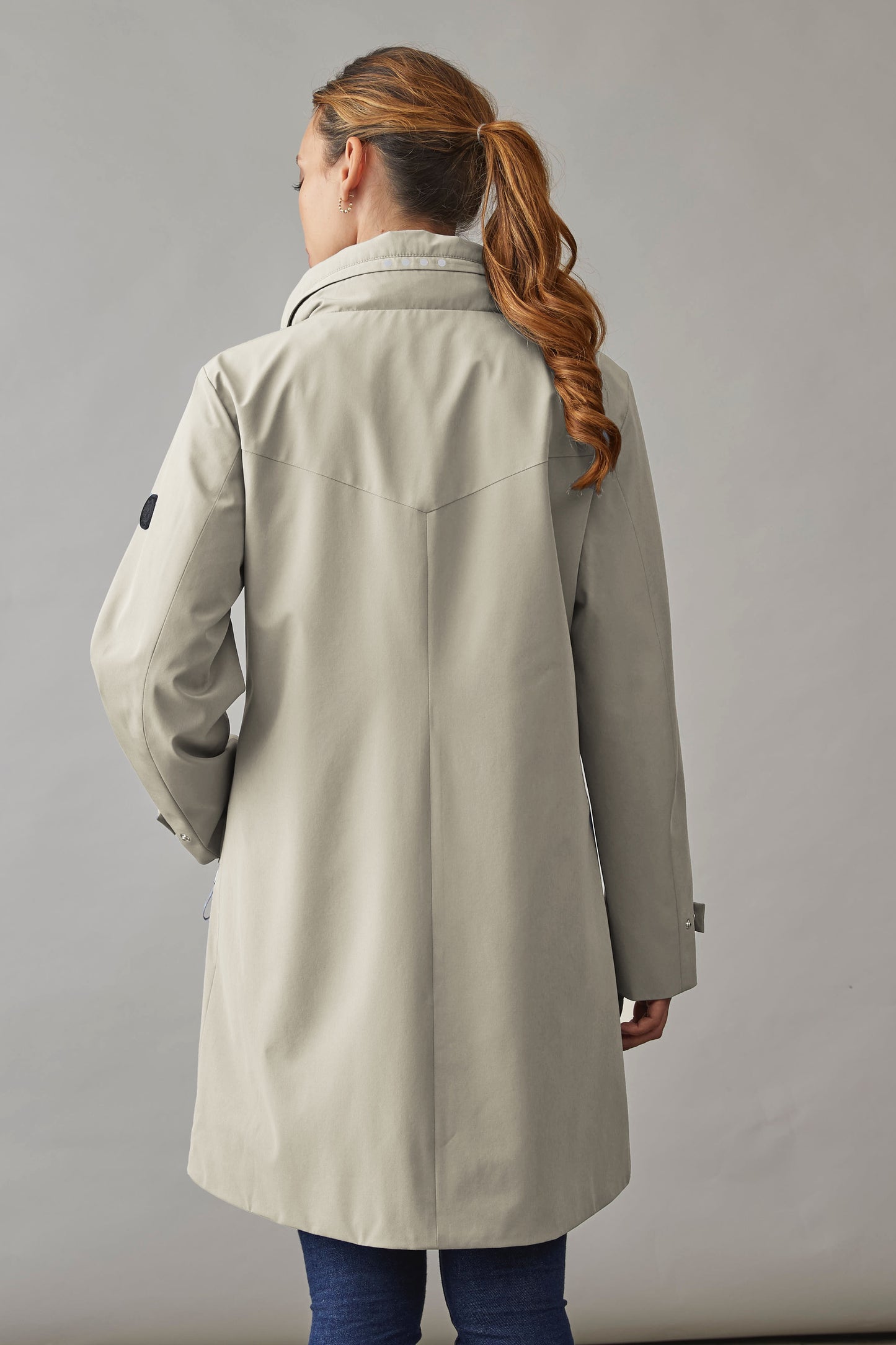 Junge Longline Lydia Functional Jacket Latte 0125-2881-86-12