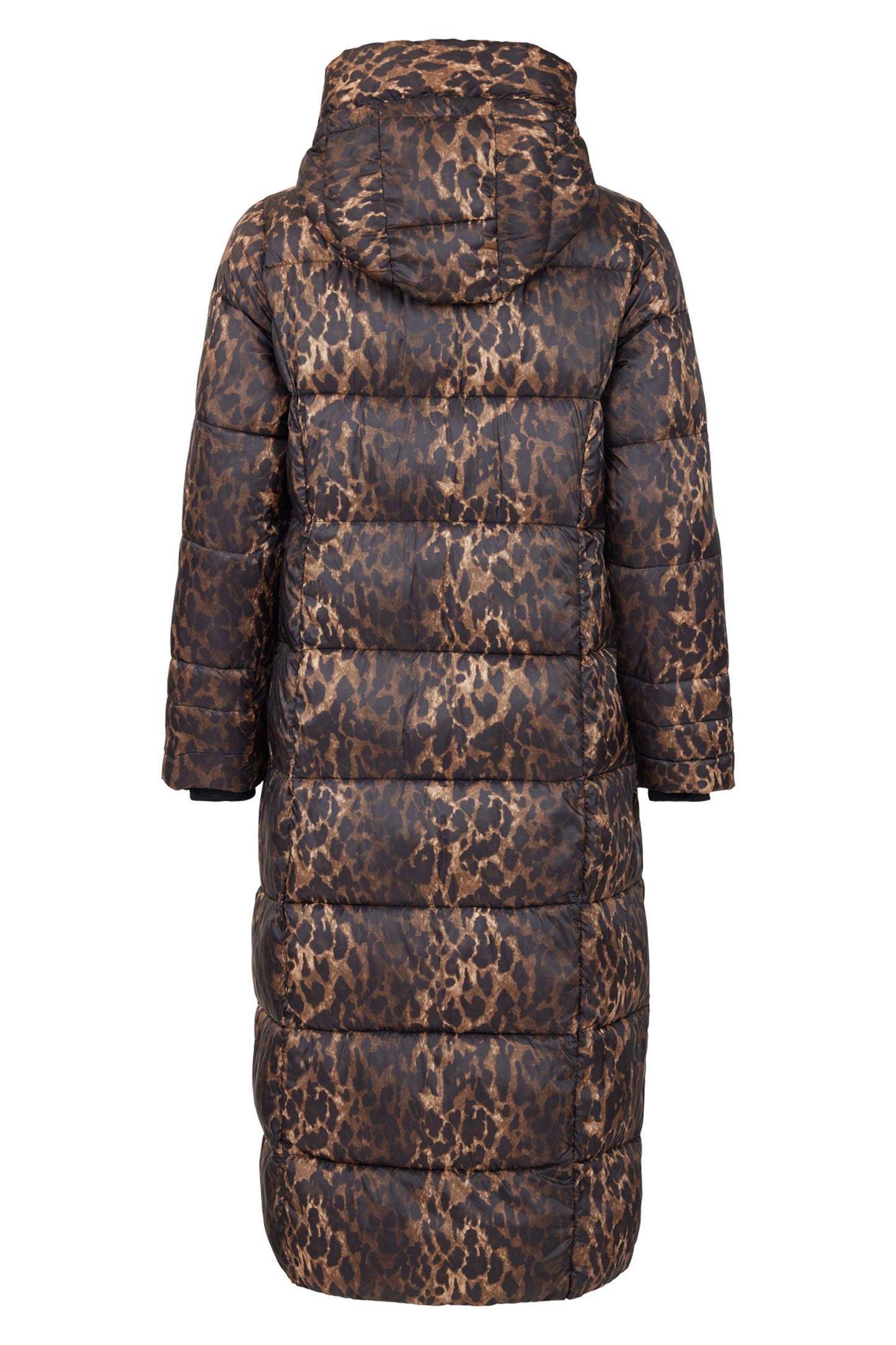 Normann Animal Print Coat - Brown/Black - 4339-4557-191