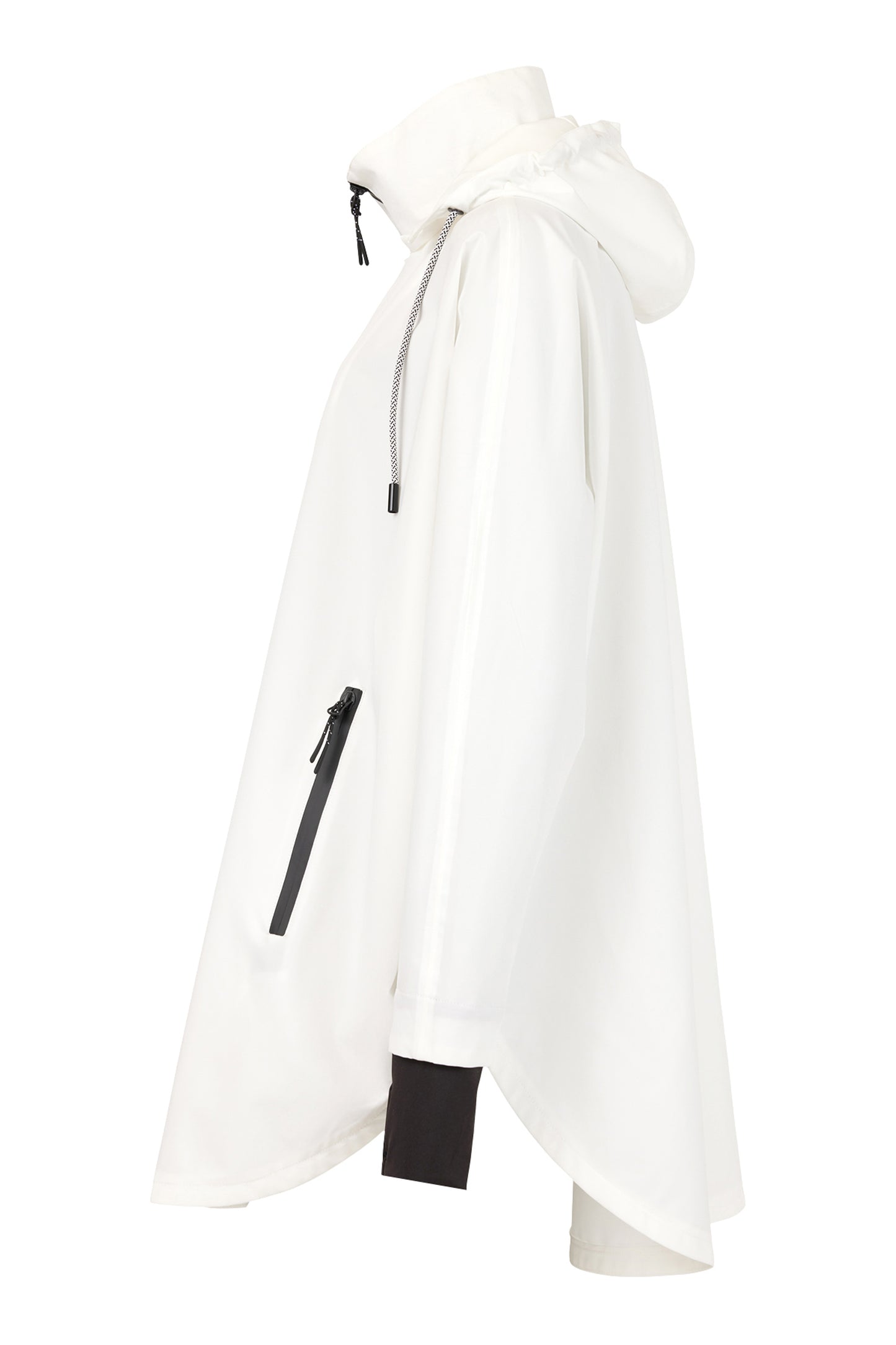 Normann Lightweight Waterproof Rain Jacket Off White 1094-04-12