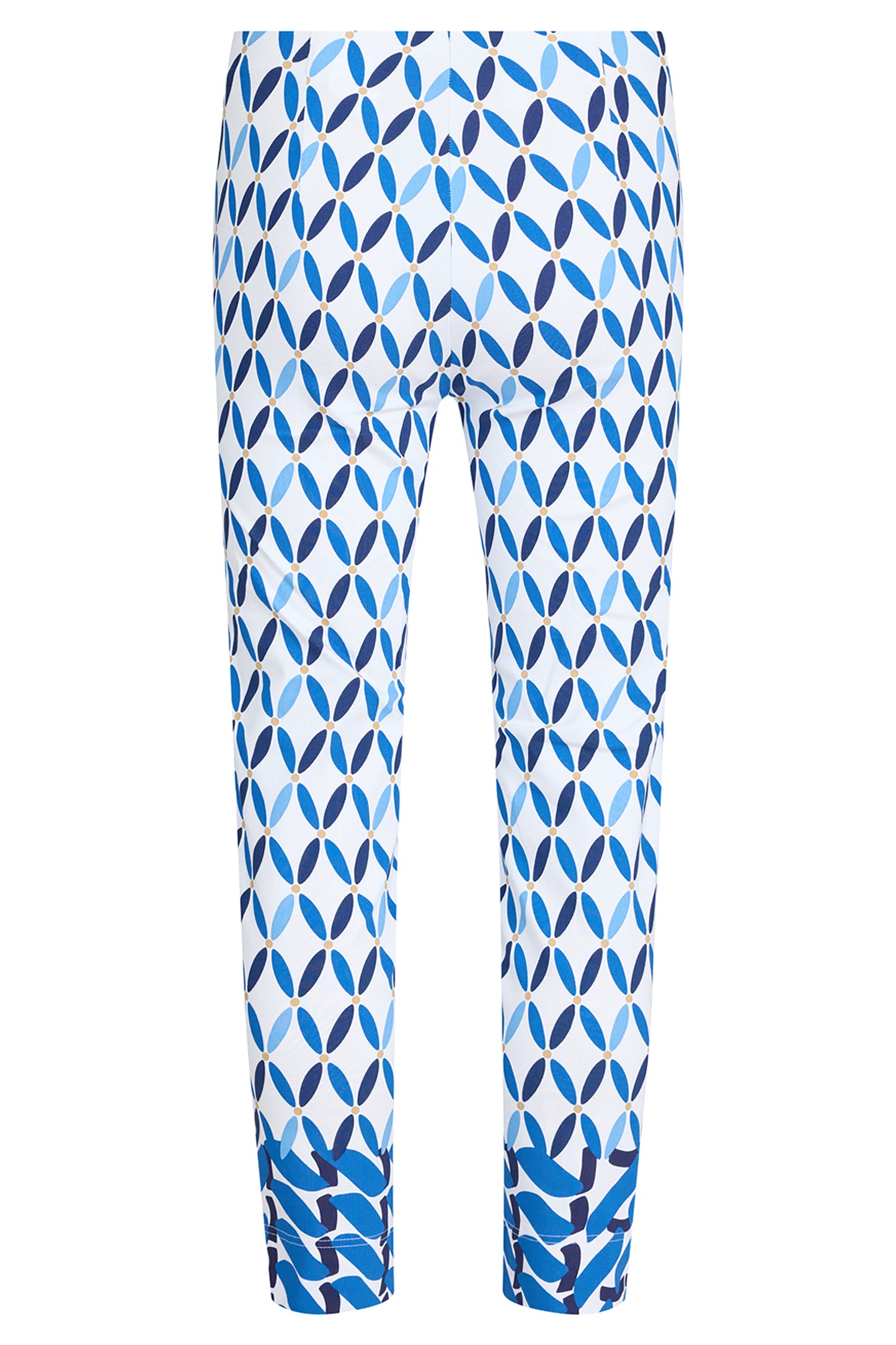 Robell Rose 09 Geometric Print Trousers 51622-55162-62