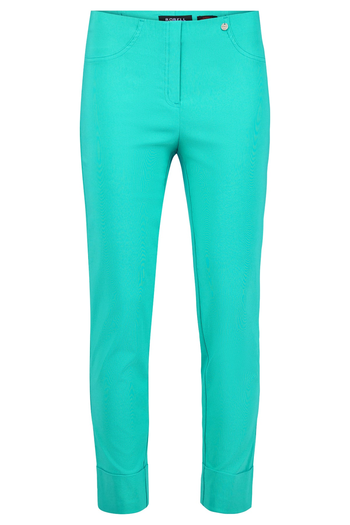 Robell Bella 09 Trousers Peacock Blue 51568-5499-760