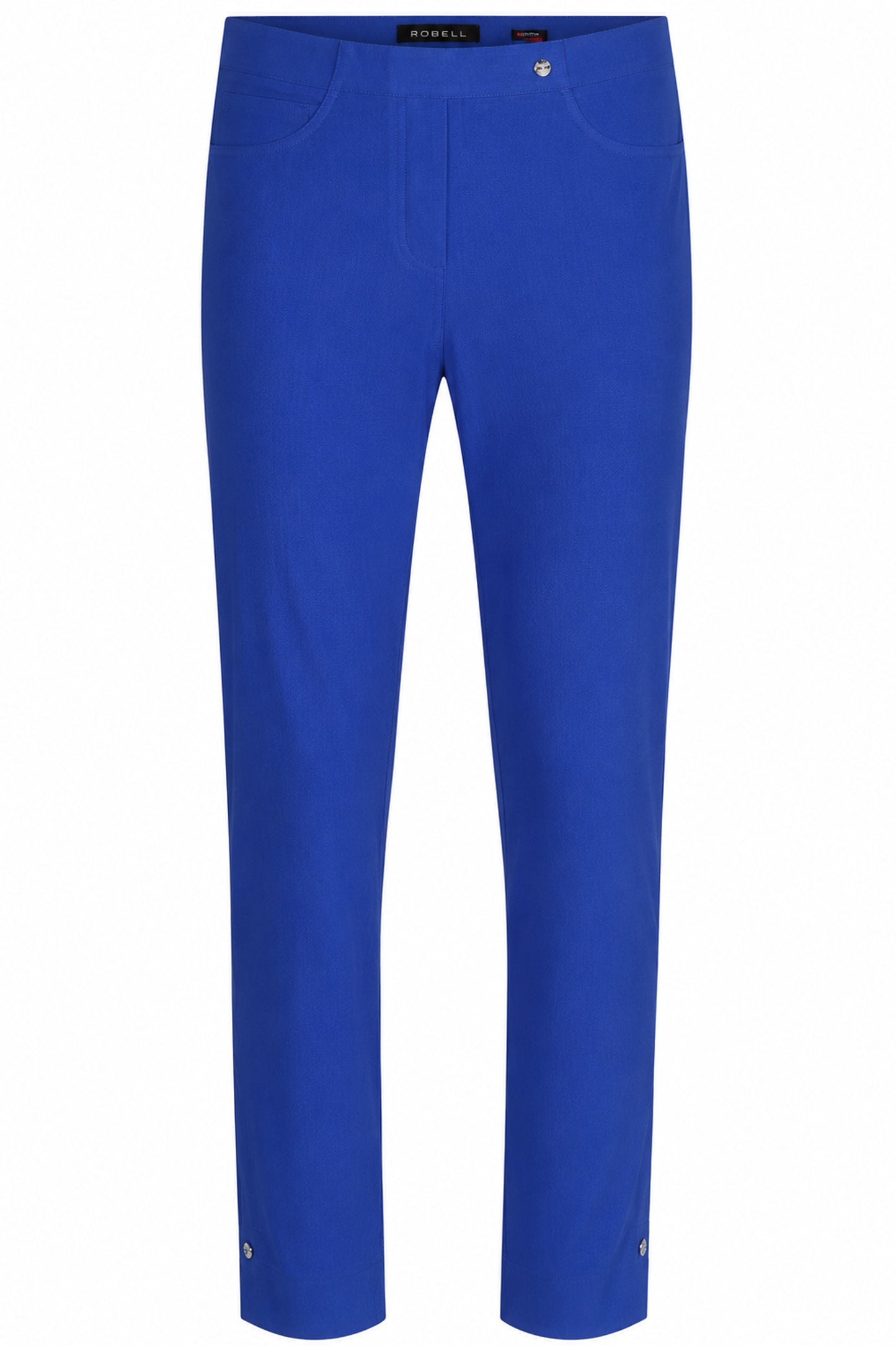 Robell Bella 09 Diamante Split Hem Trousers Royal Blue 52642-5499-67