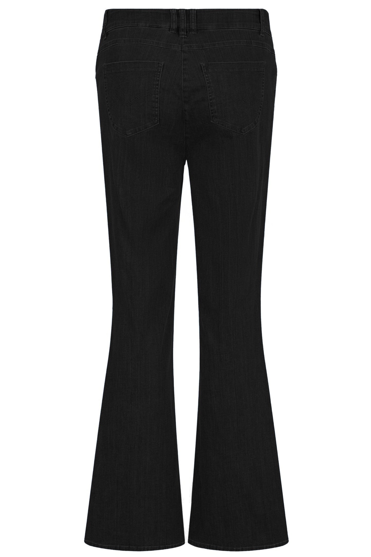 Robell Joella Flared Jeans Black 52459-5459-90