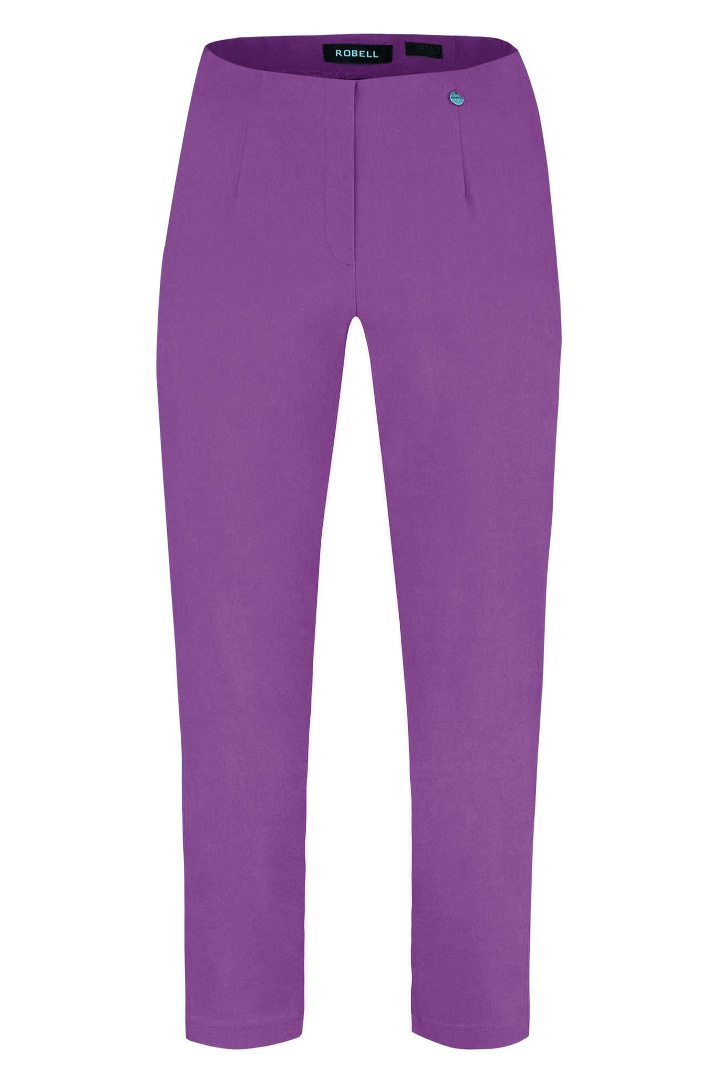 Robell Lena 09 Cut Out Detail Trousers Lavender 52550-5499-523