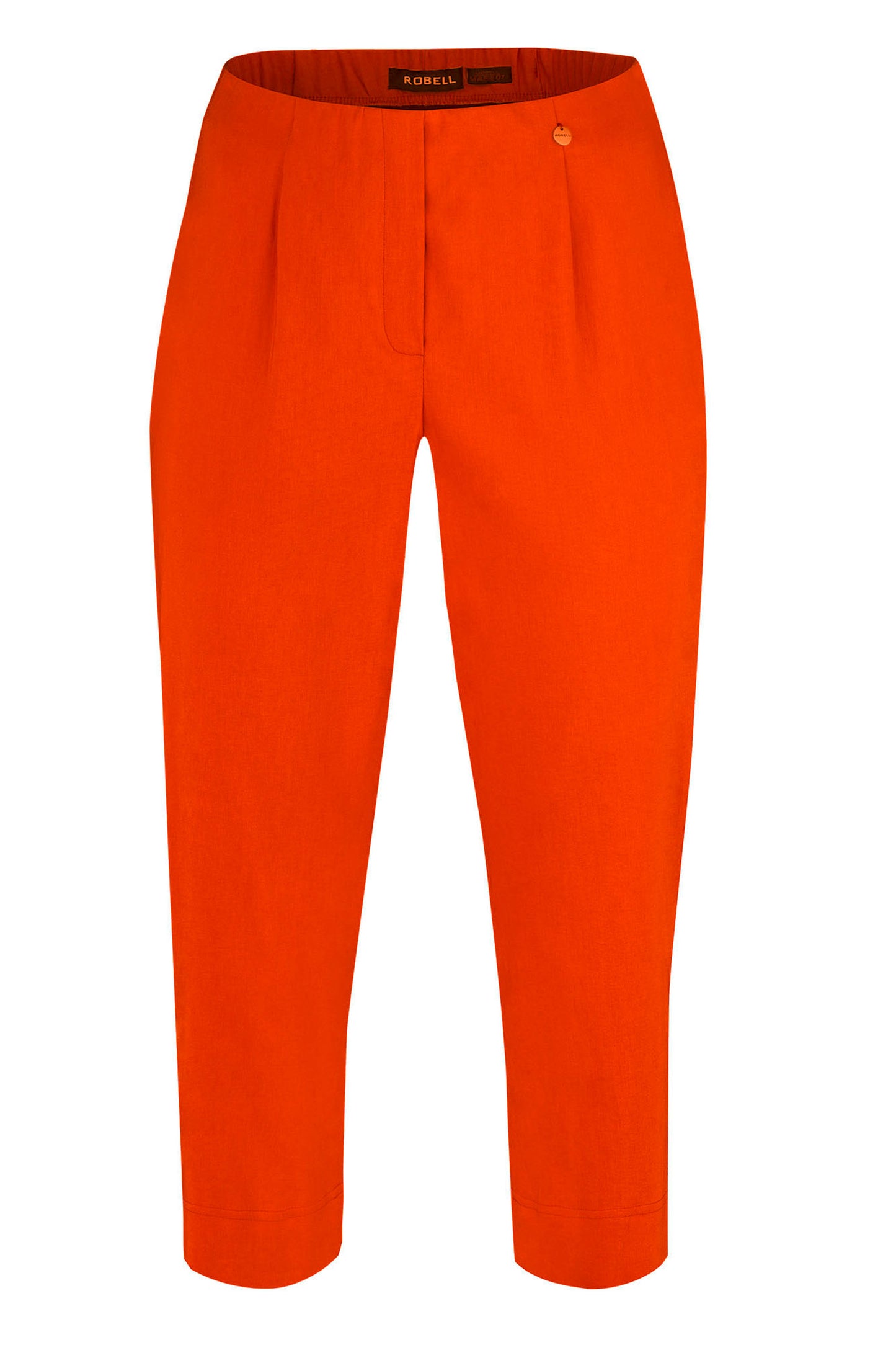 Robell Marie 07 Capri Trousers Orange 51576-5499-321