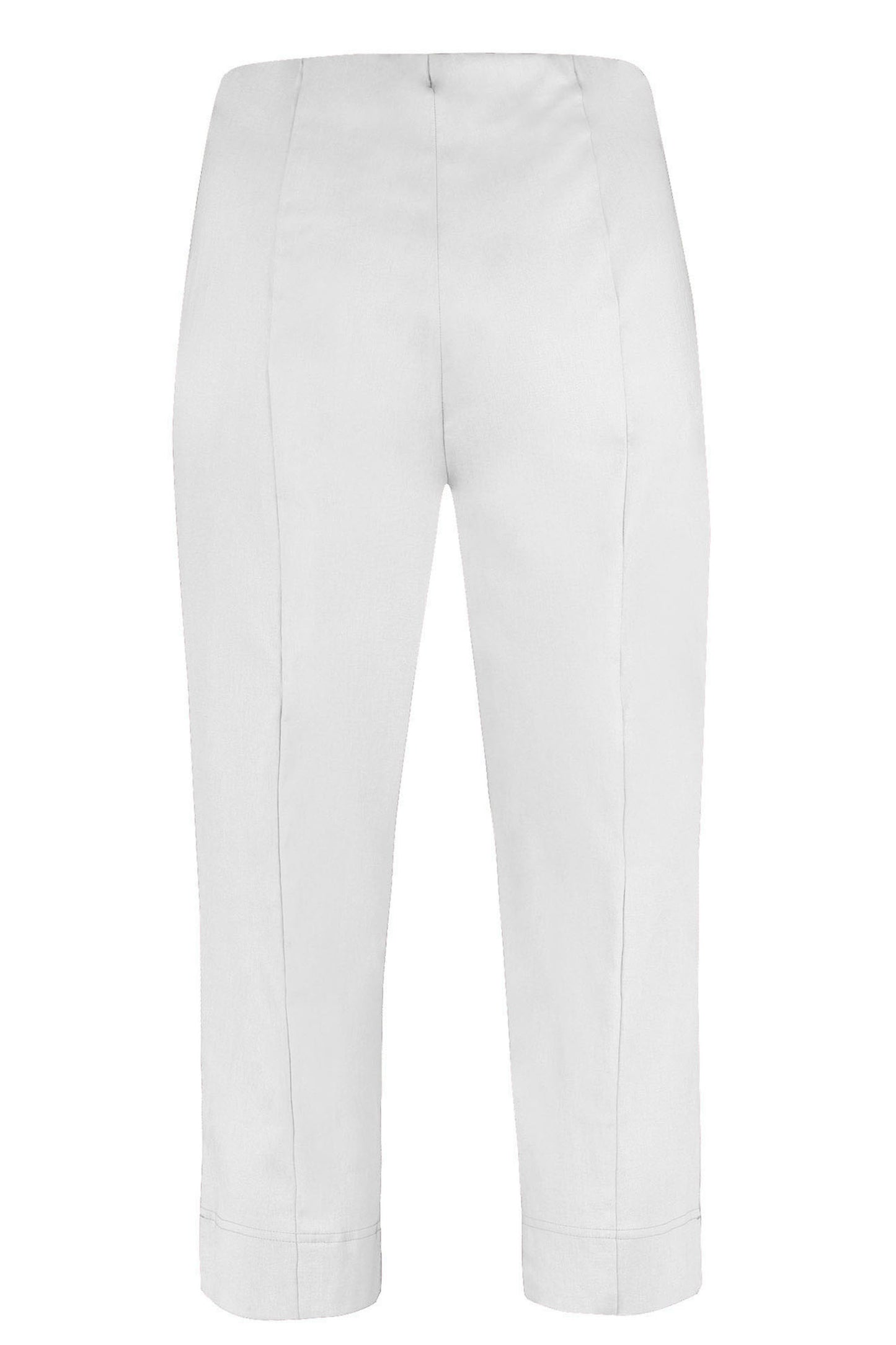 Robell Marie 07 Capri Trousers White 51576-5499-10