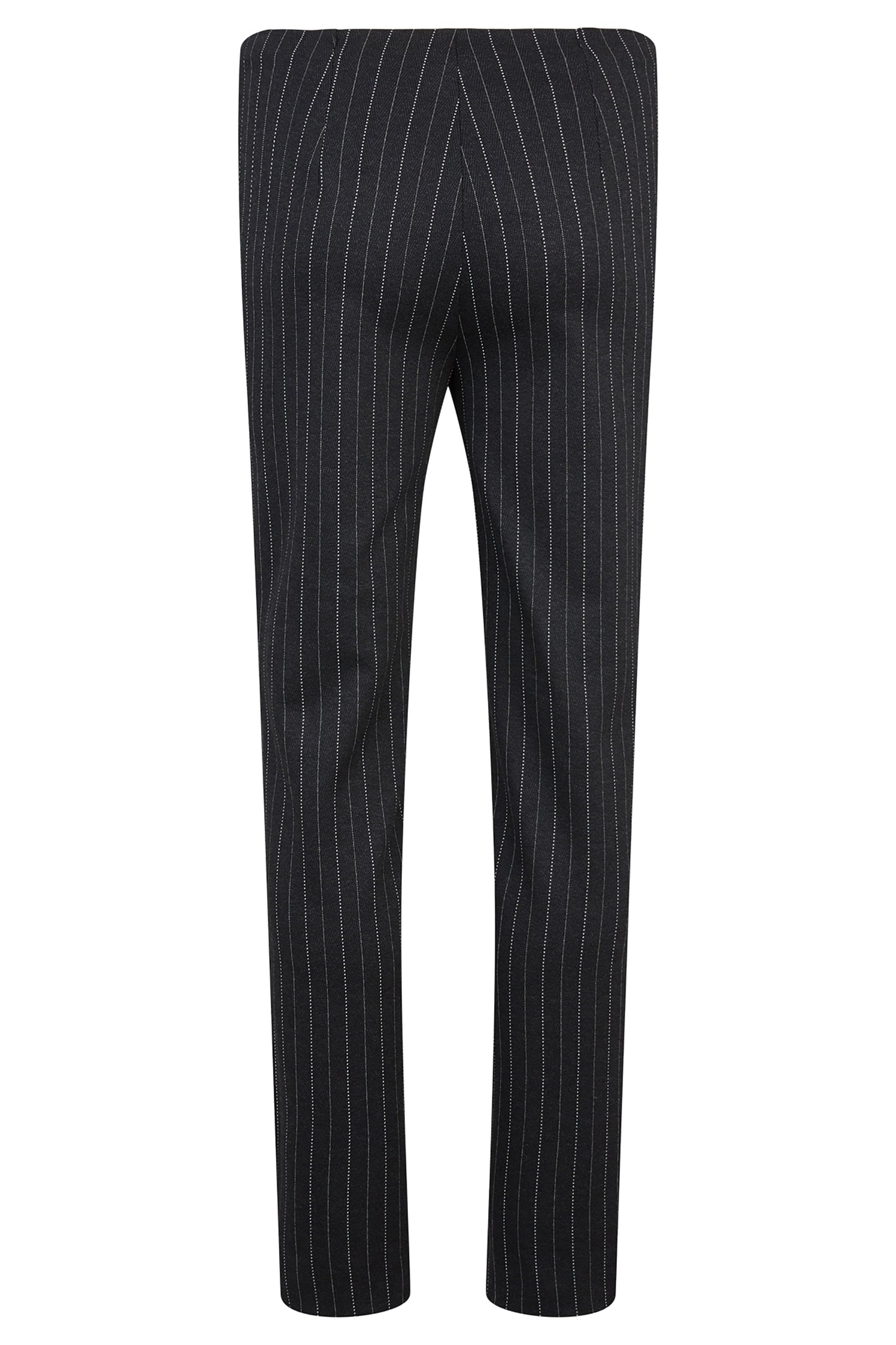 Mimi Soft Knit Pin Stripe Trousers Grey 52499-54583-95