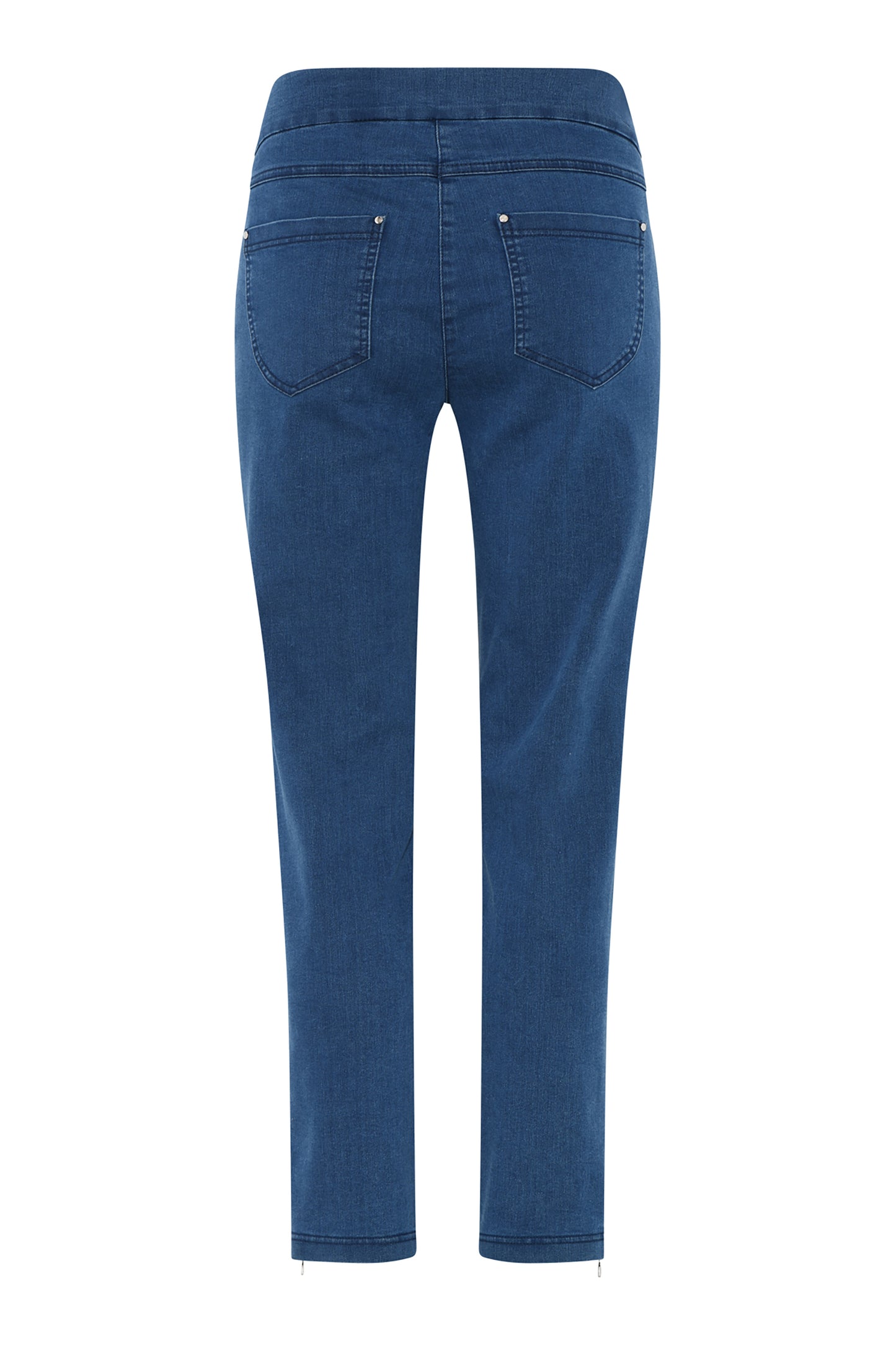 Robell Nena 09 Crop Skinny Fit Jeans Denim Blue 52489-5448-64