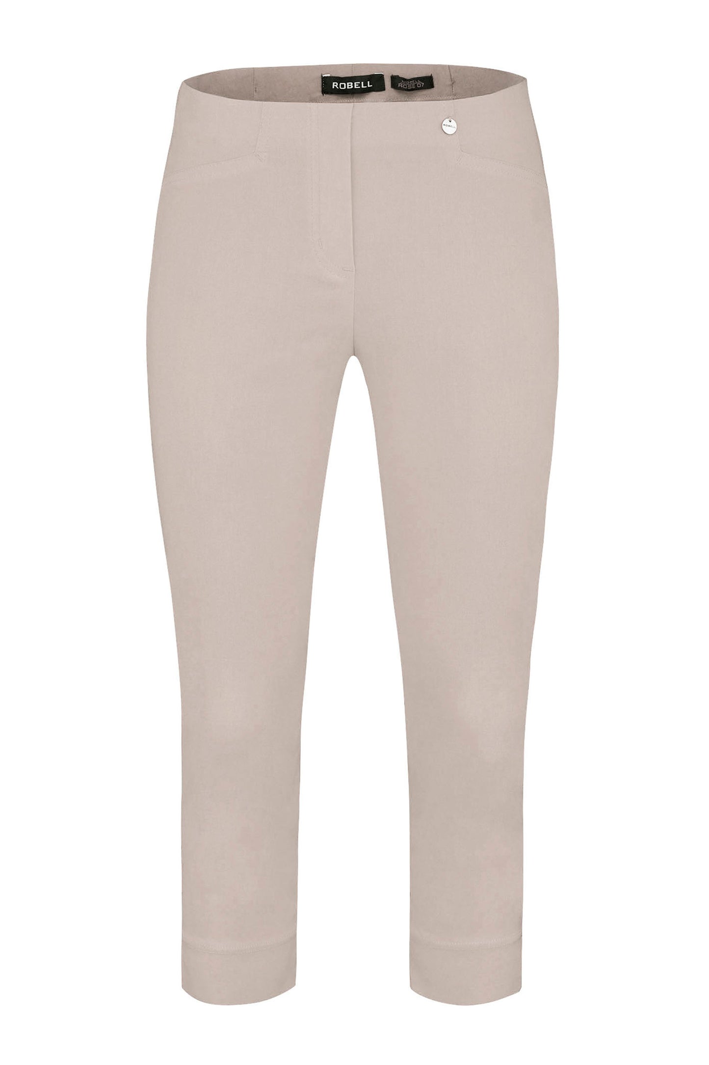 Robell Rose 07 Knee Length Trousers Sand 51636-5499-11