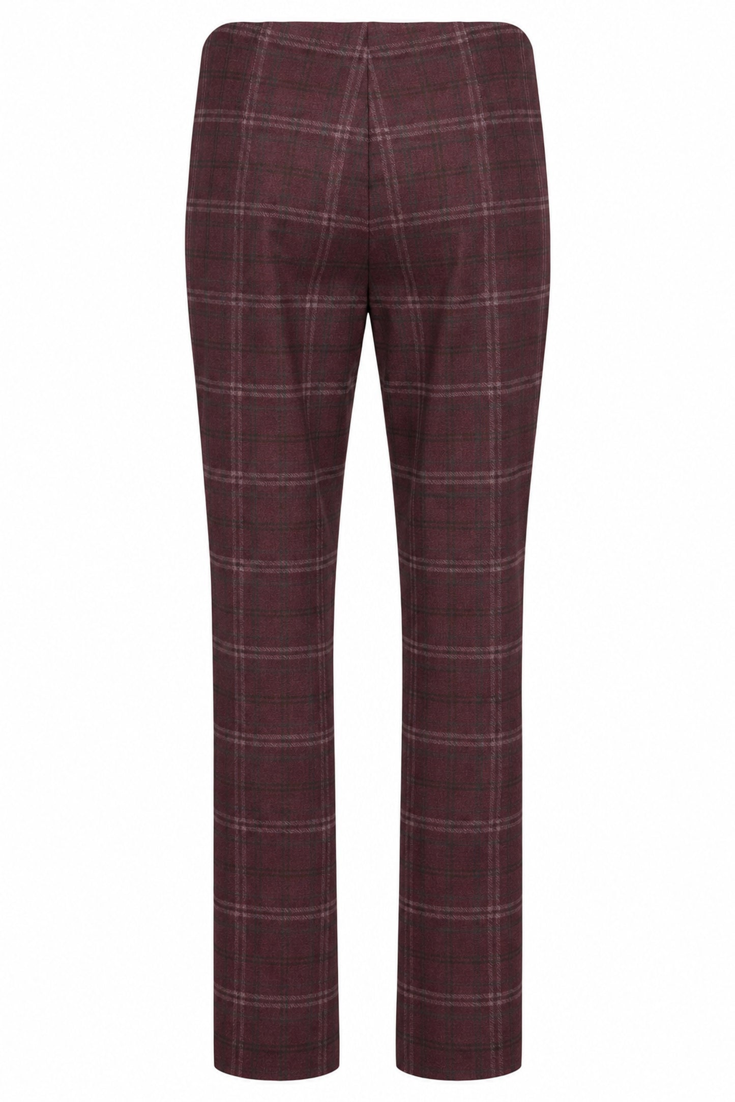 Robell Mimi Red Print Trousers 52499-55228-40