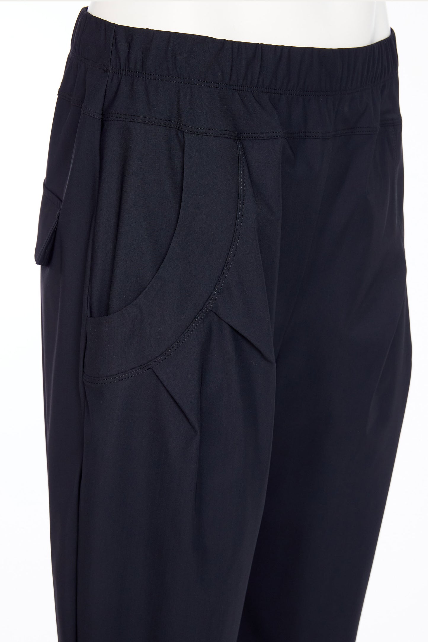 Naya Travel Fabric Cuffed Trousers Black NAW25101-09