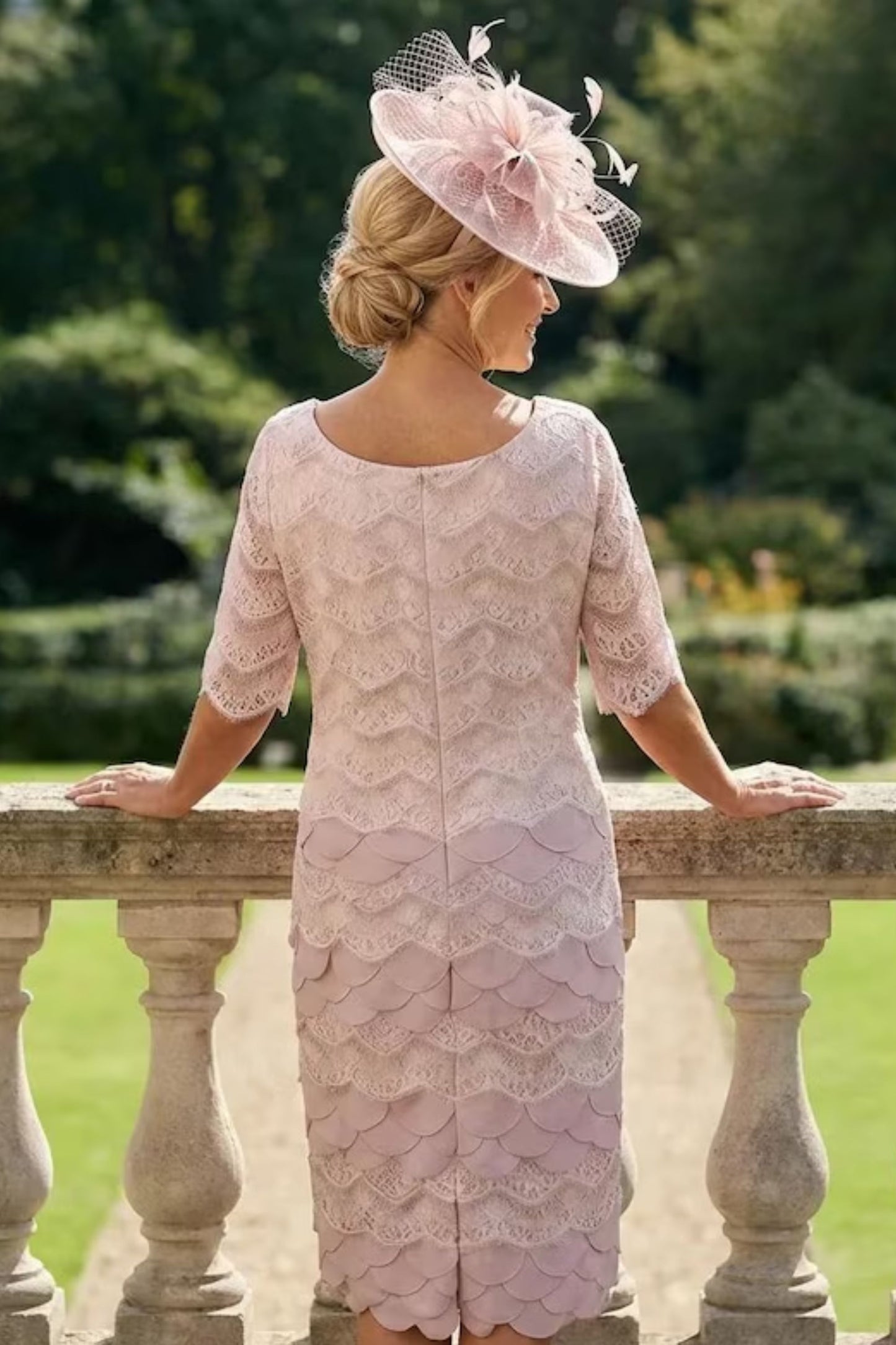 Condici Scalloped Lace Layered Two Piece Provence Rose 71125