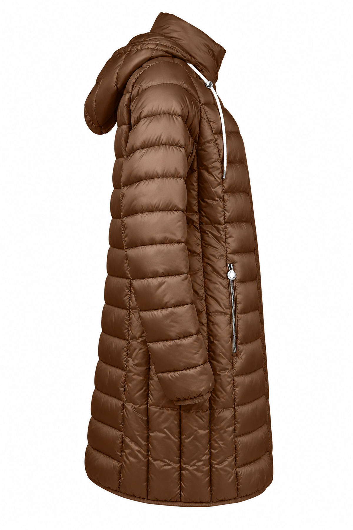 Frandsen Water Repellent Hooded Jacket Brown 103-588-39