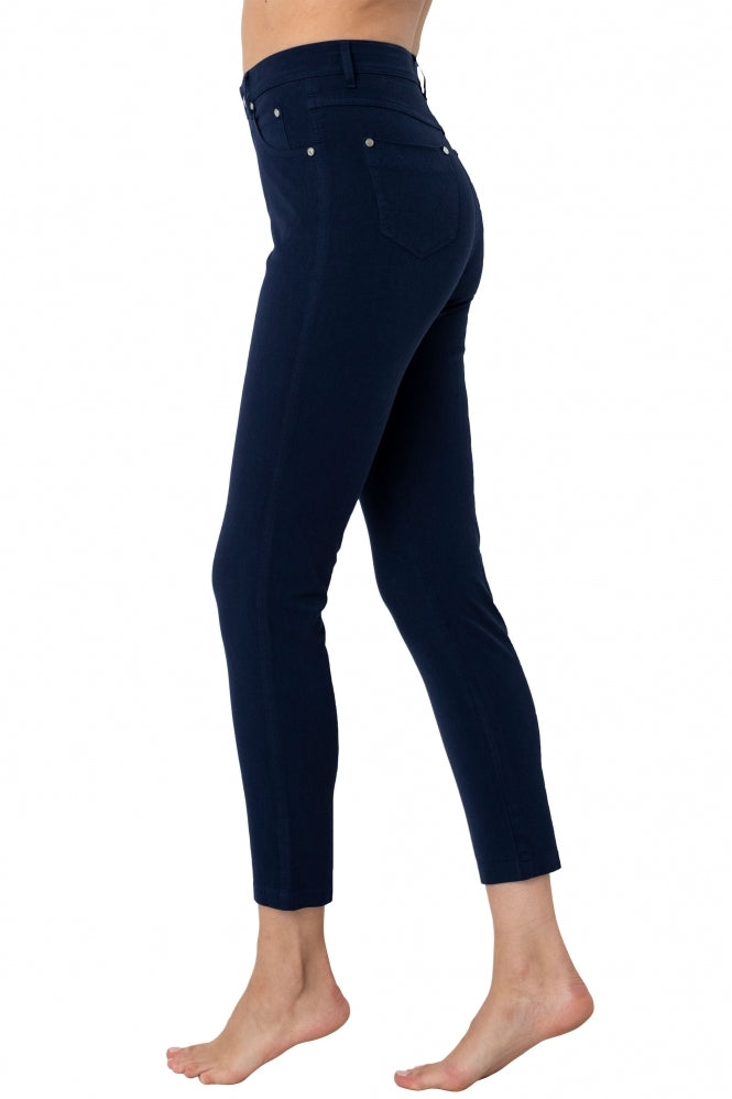 Marble 7/8th Ankle Grazer Jeans Navy 2400-103