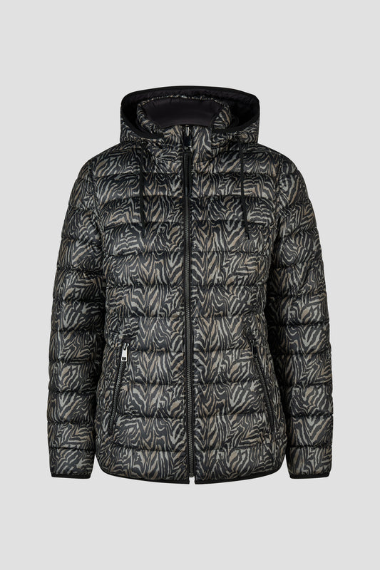Barbara Lebek Down Free Reversible Hooded Jacket Black 11020062-280