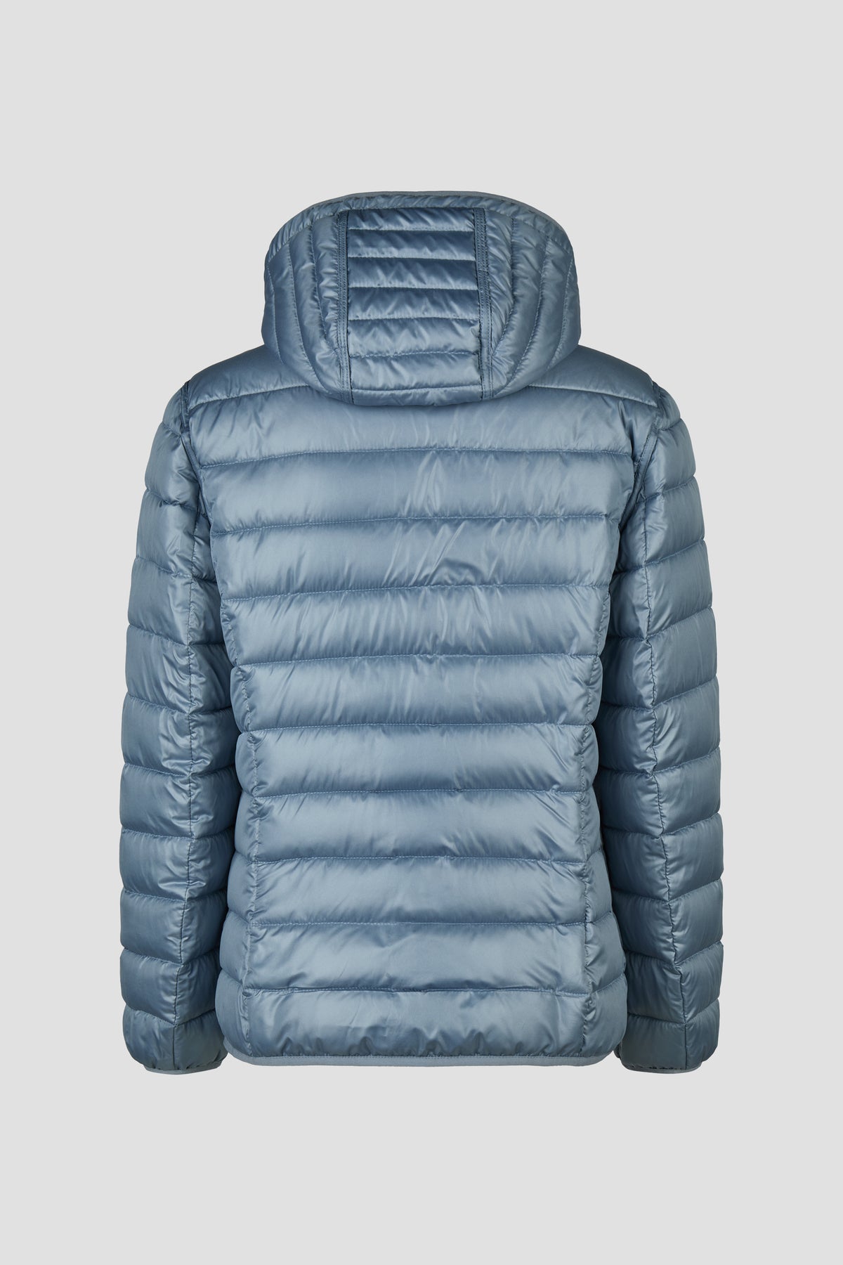 Barbara Lebek Down Free Reversible Hooded Jacket Denim Blue 11050062-850