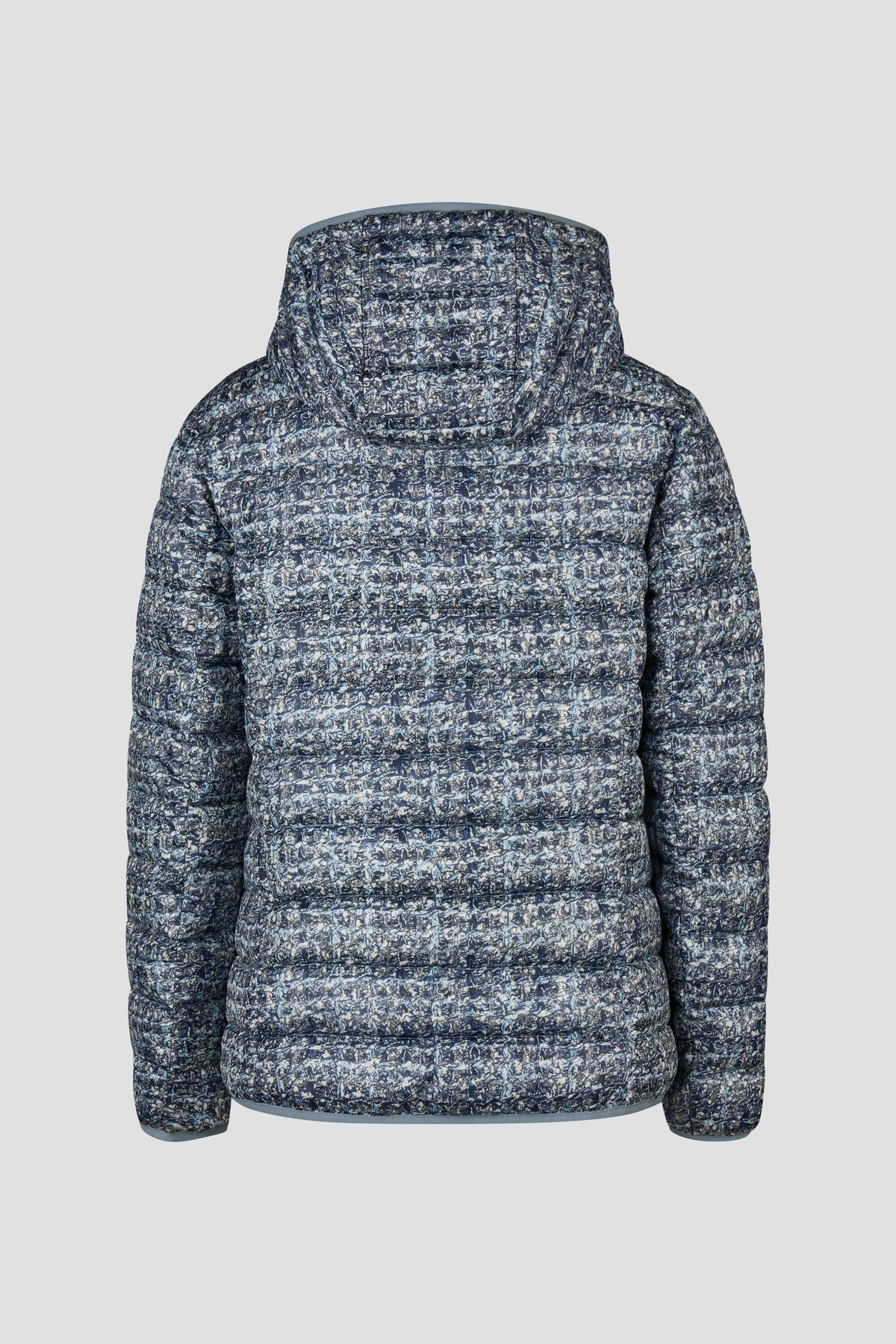 Barbara Lebek Down Free Reversible Hooded Jacket Denim Blue 11050062-850