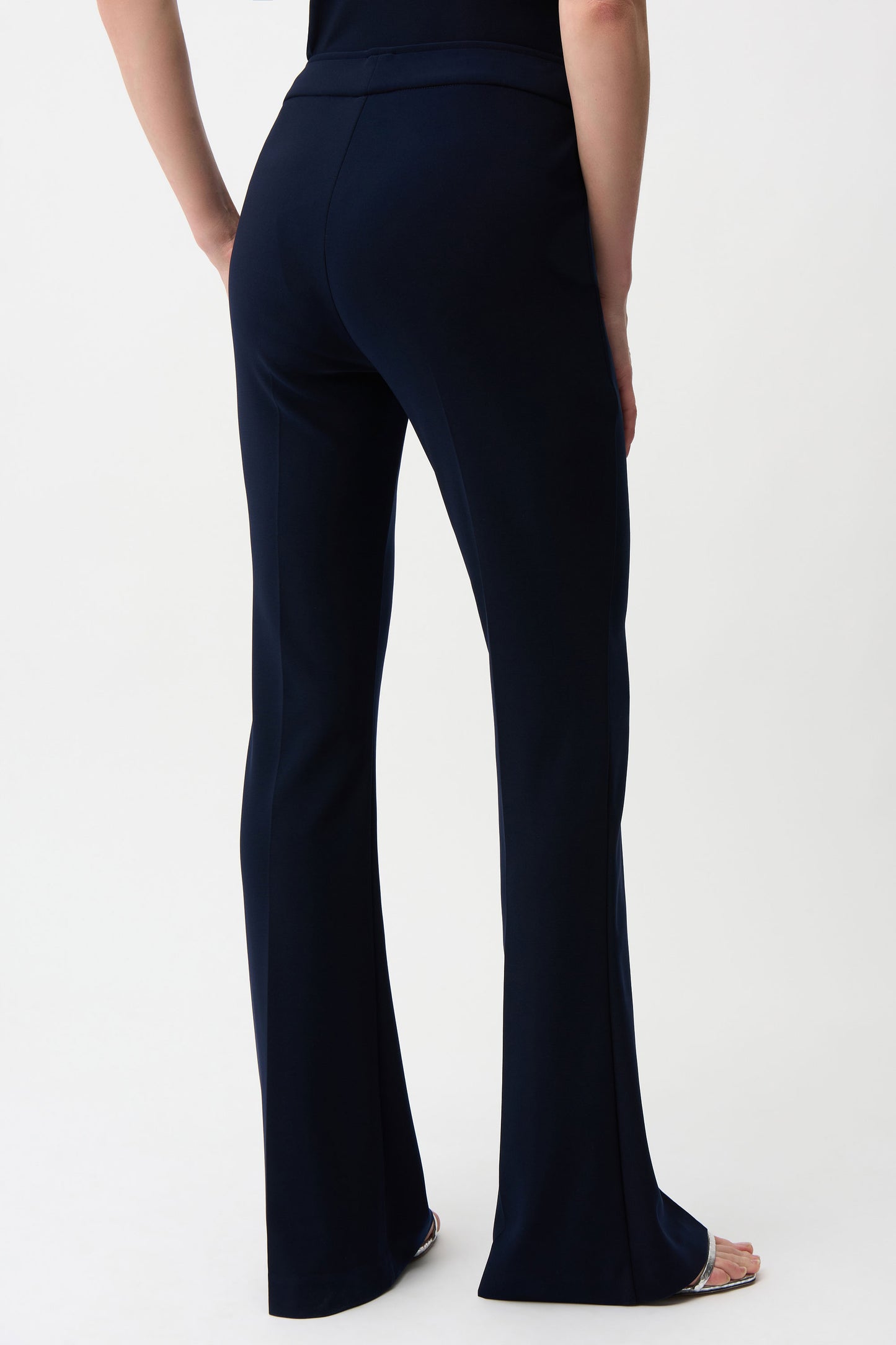 Joseph Ribkoff Classic Flared Pants Midnight Blue 163099-2166