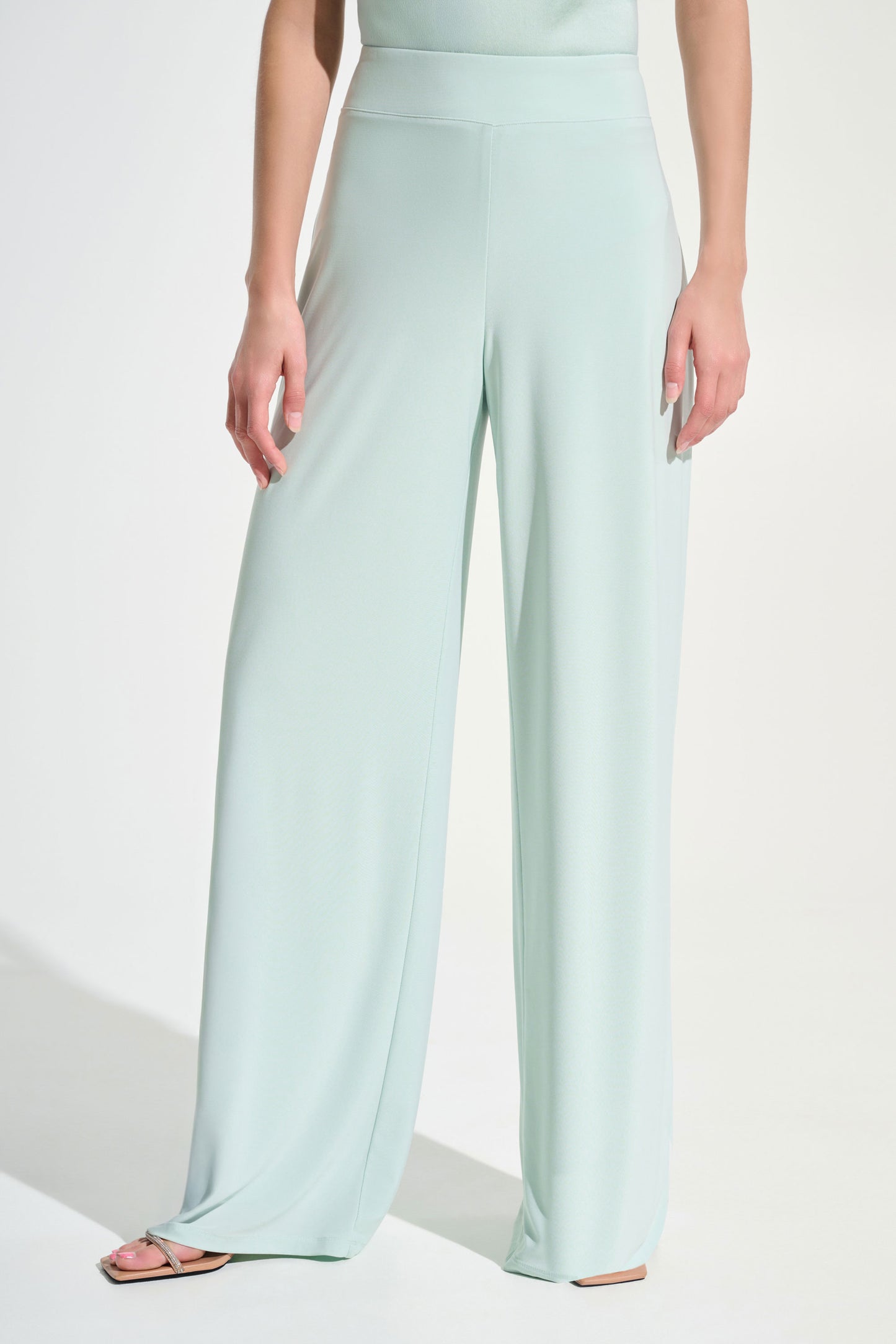Joseph Ribkoff Wide Leg Trousers Pistachio 221340-4526