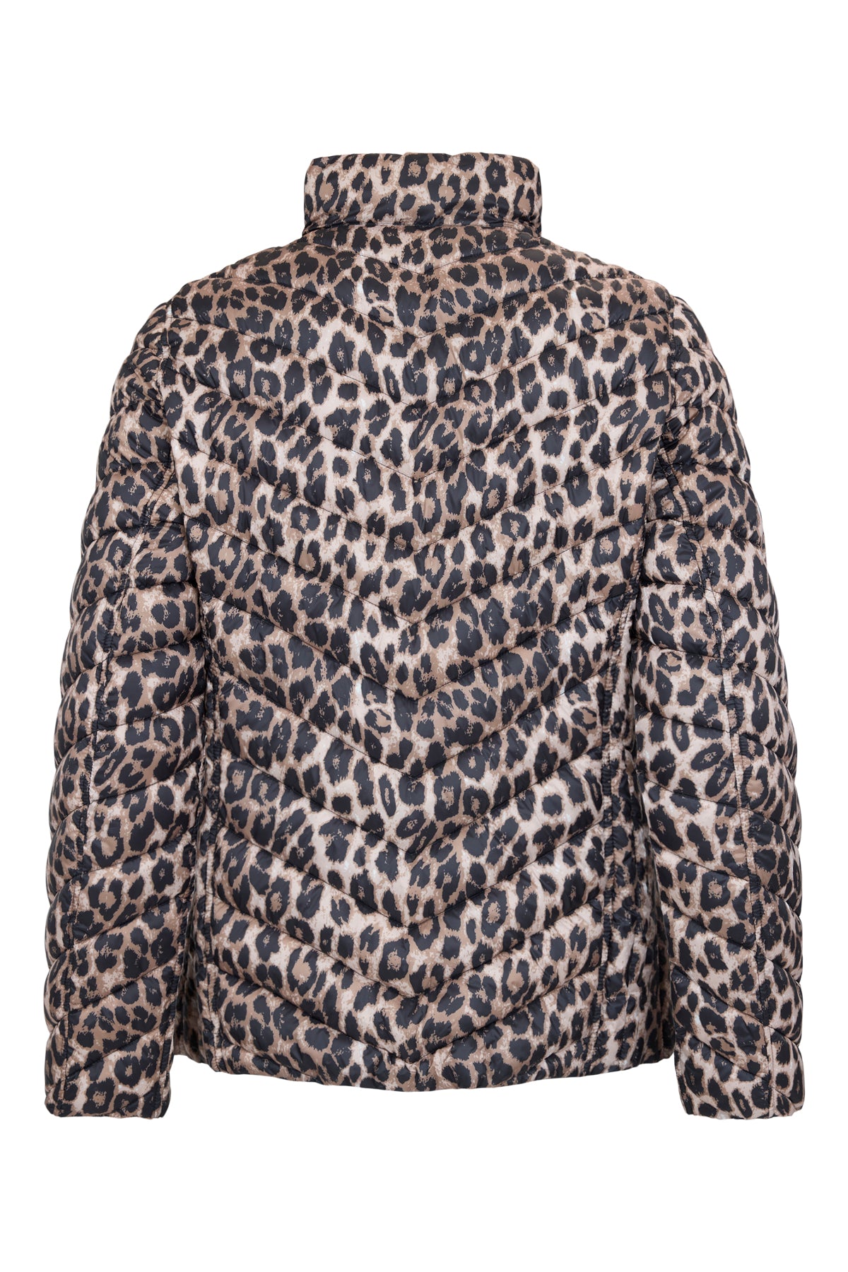 Frandsen Reversible Leopard Print Jacket Brown/Black 526-588-1890