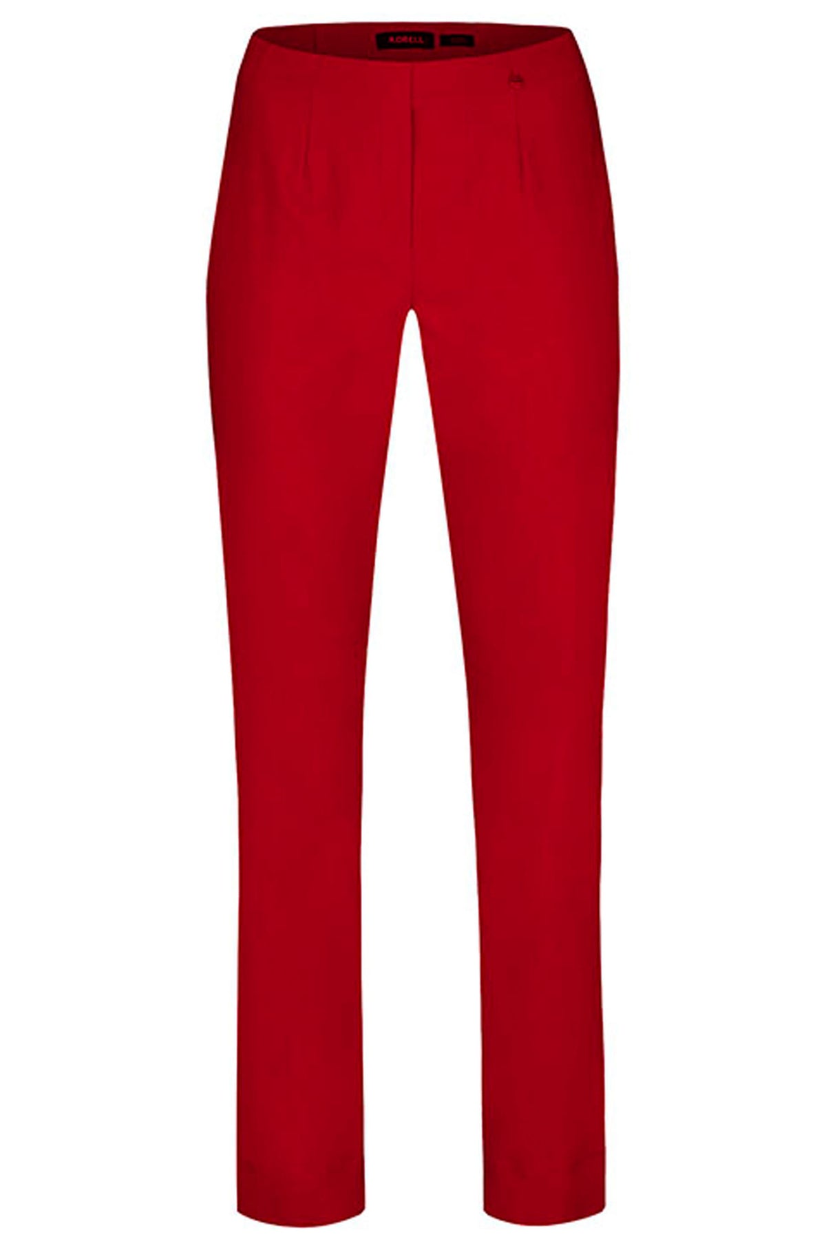 Robell Marie Fleece Lined Trousers Cranberry 51412-54025-440 - 31" Leg