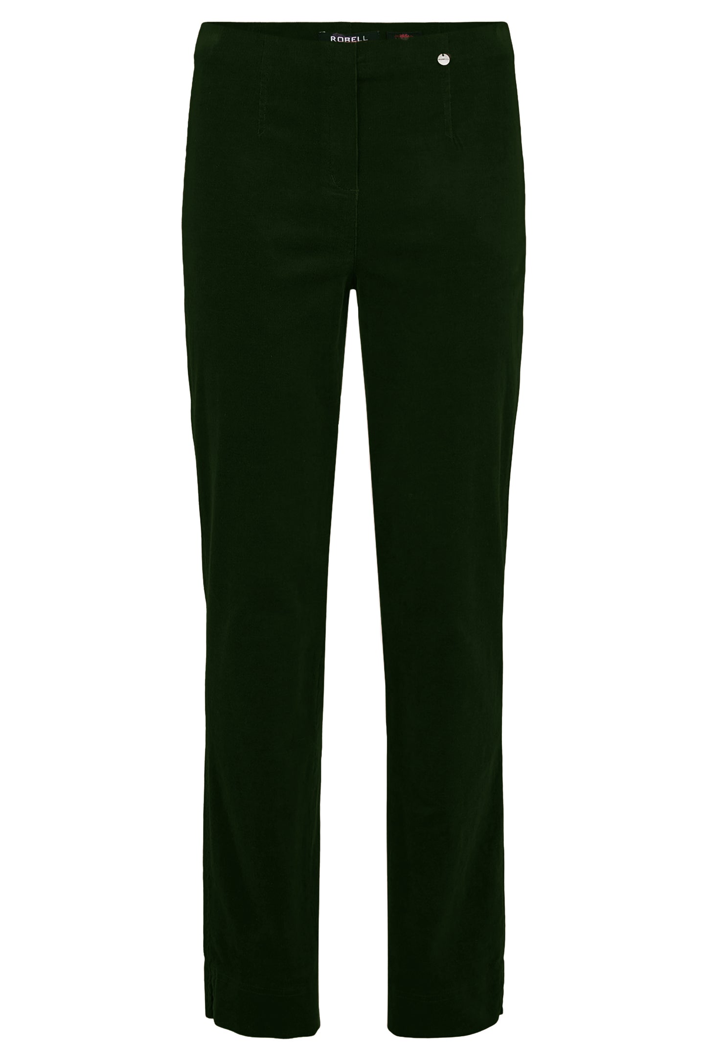 Robell Marie Needle Cord Trousers Green 51414-54363-890- 31" Leg