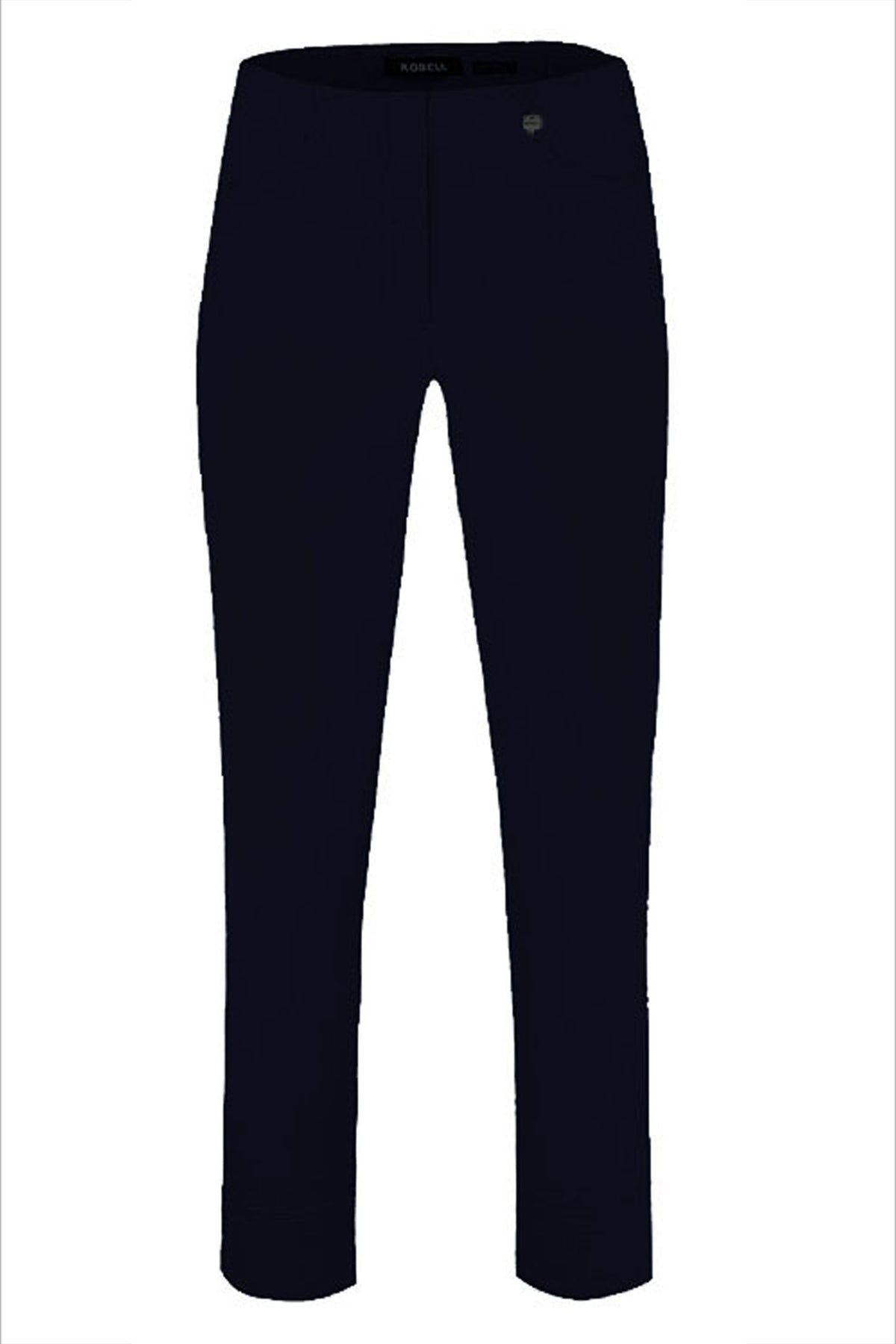 Robell Bella 09 Fleece Lined Trousers Navy 51568-54025-69