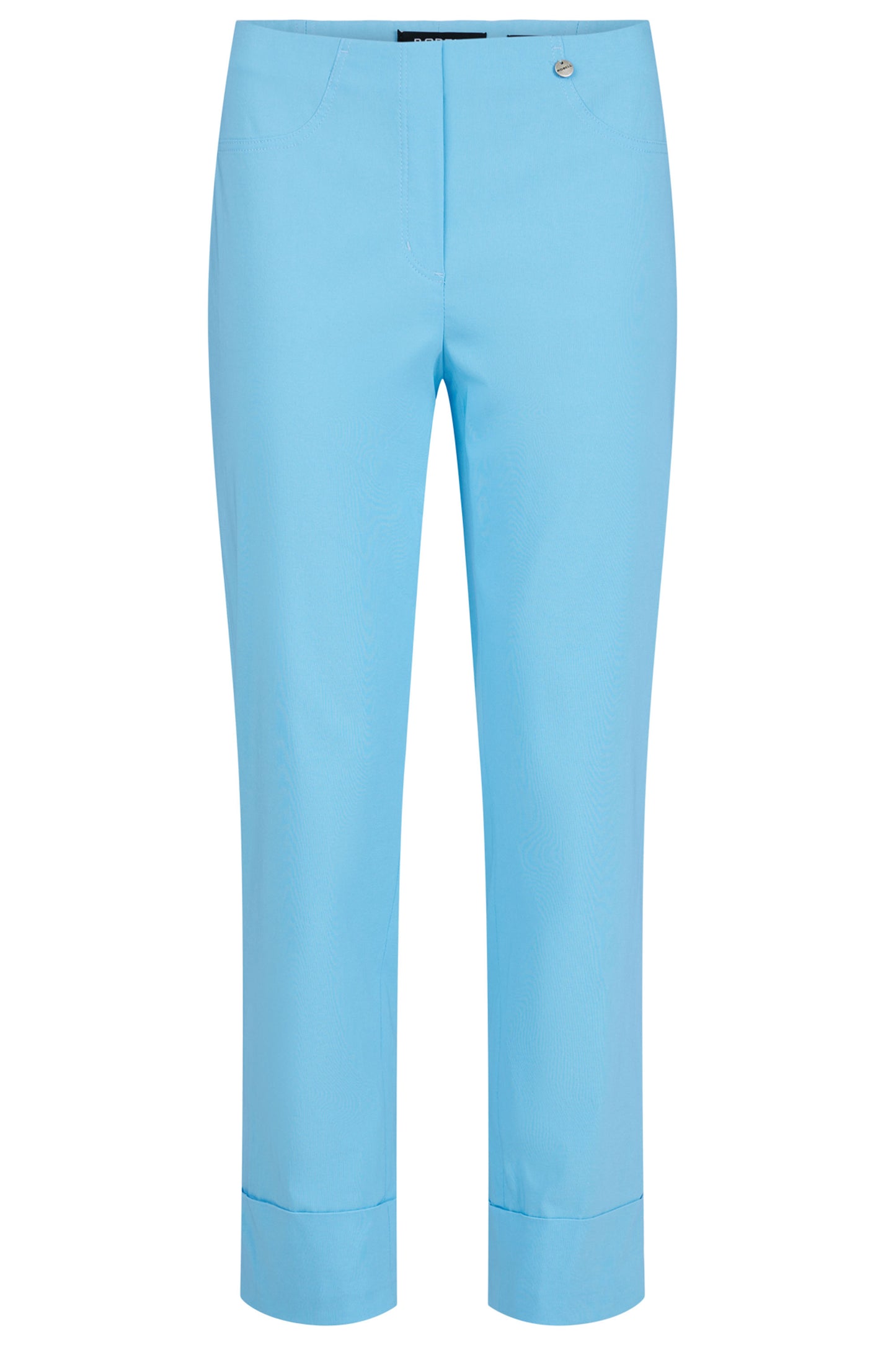 Robell Bella 09 Trousers Pale Blue 51568-5499-612