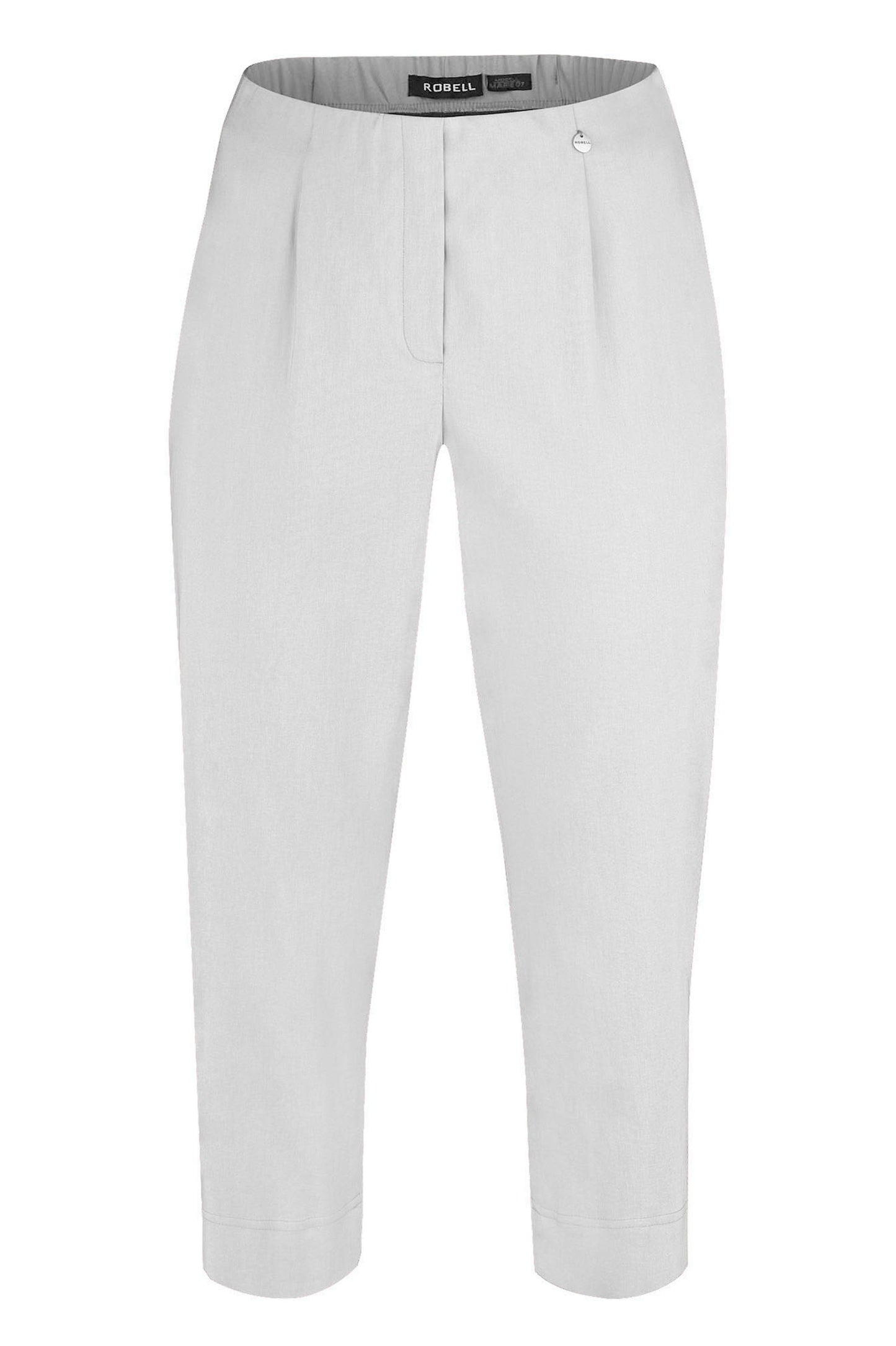 Robell Marie 07 Capri Trousers White 51576-5499-10